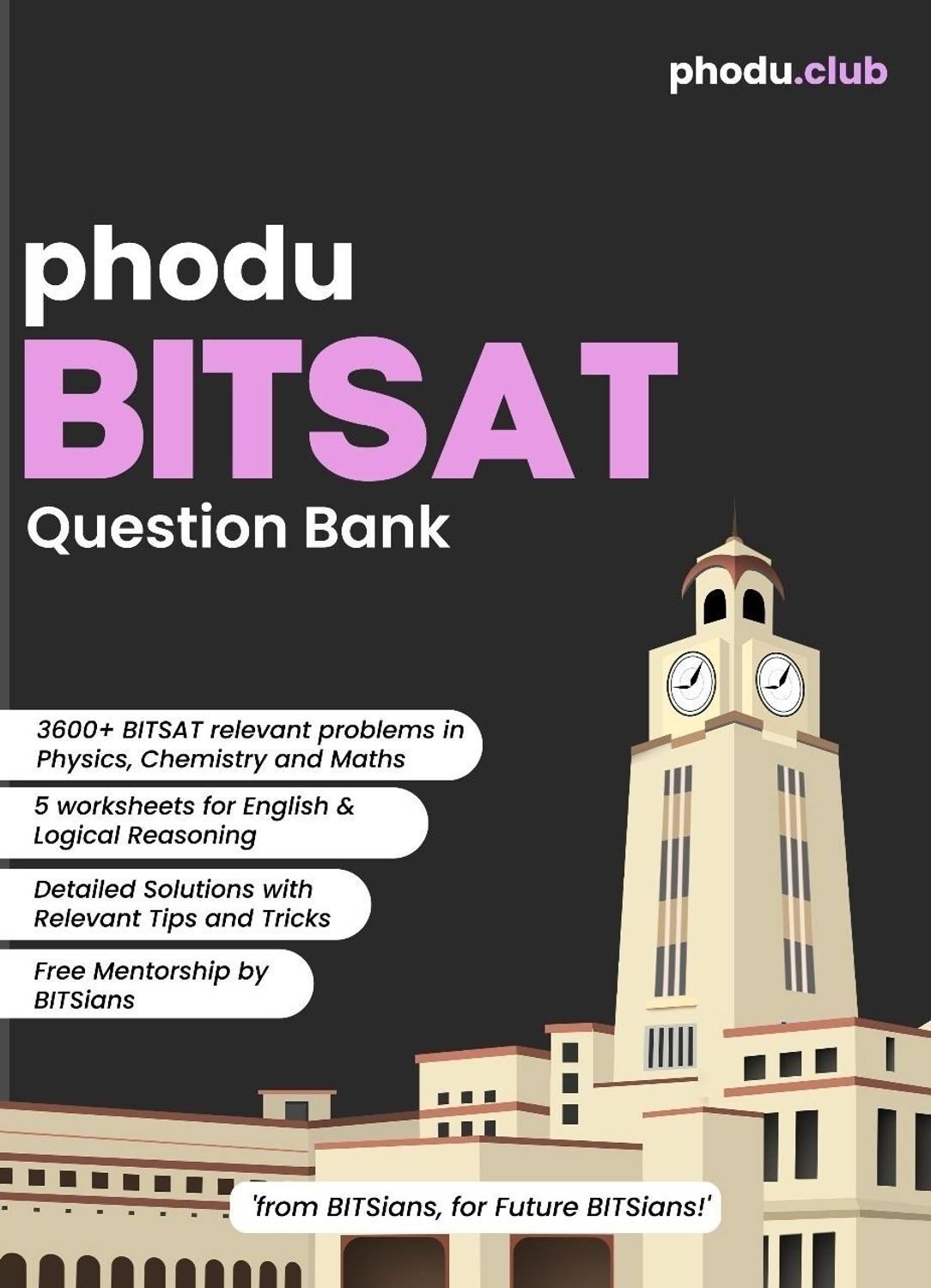 Phodu BITSAT Question Bank 2026 Edition - Image 1