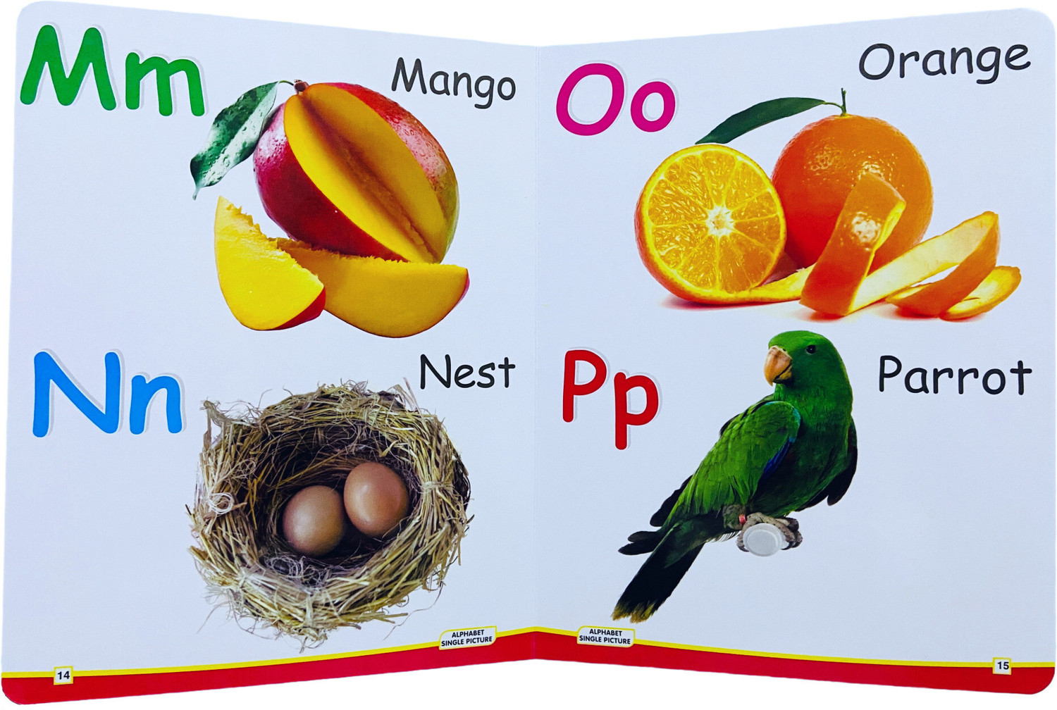 Image of GoodsNet My First Board Book Of Alphabet Single Picture Nursery Board Book Of Children