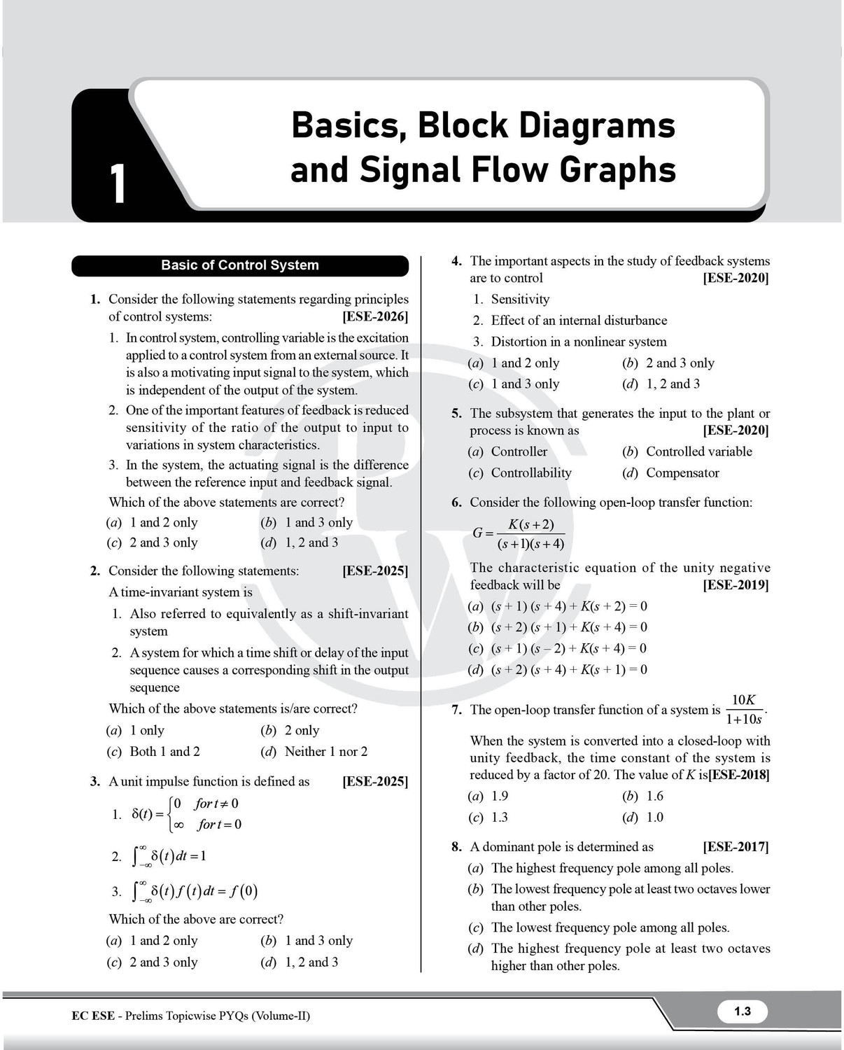 Image of PW UPSC ESE 2027 Topicwise Previous Years Solved Questions Electronics & Communication Engineering Vol 1 & 2 Combo Set of 2 Books