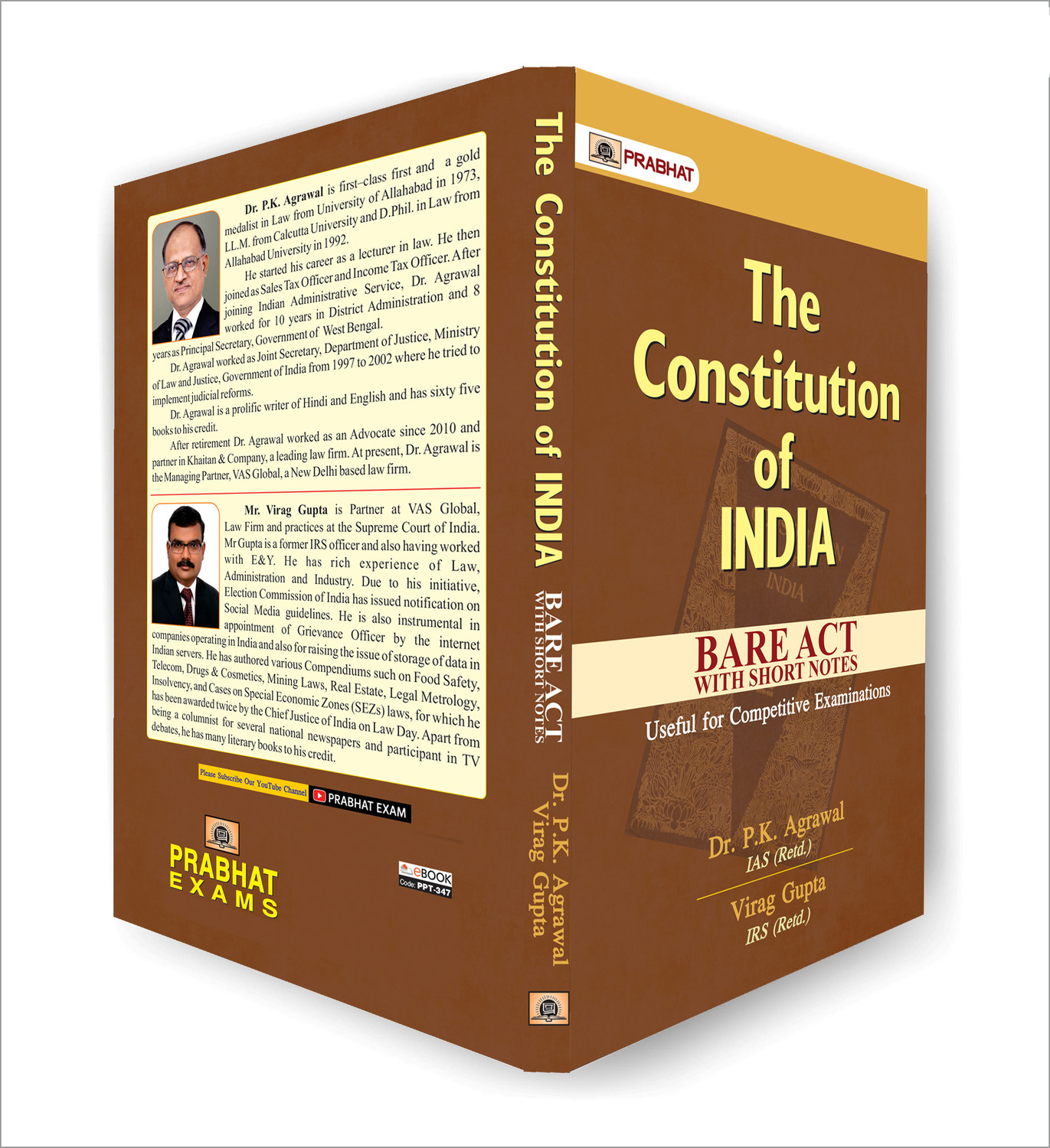 Image of The Constitution of India Bare Act with Short Notes-Useful for Competitive Examinations - Bare Act (2023 Edition)