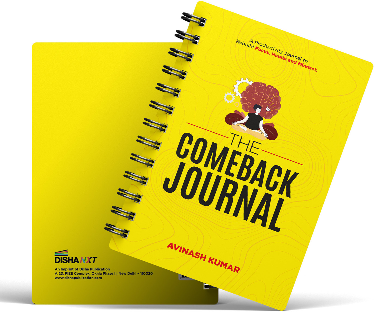 Image of The Comeback Journal | Productivity Journal for Focus, Discipline, Habit Building & Personal Growth | Daily Planner with Reflection, Goal Setting & Progress Tracking