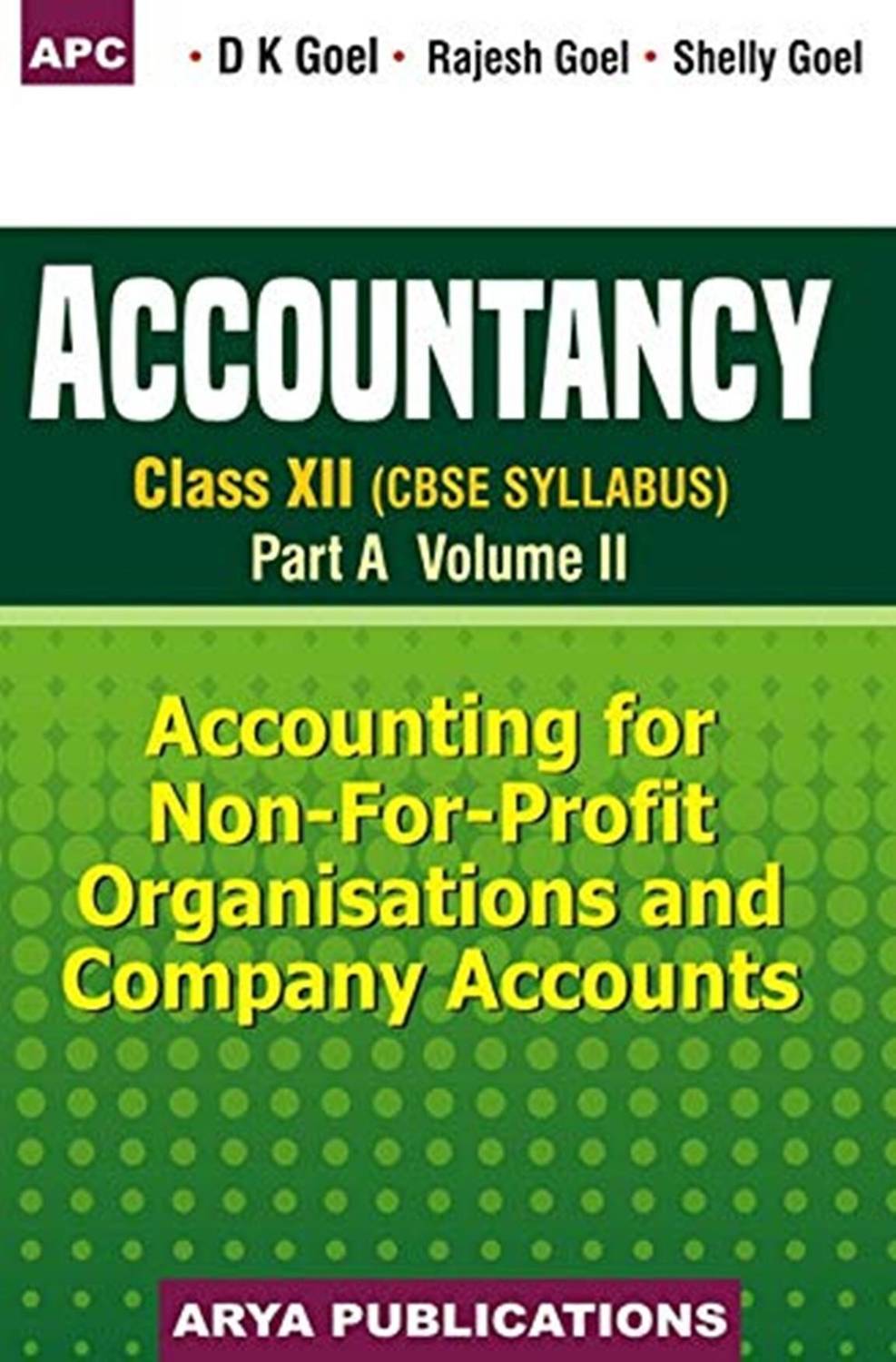 Accountancy Part a Class XII