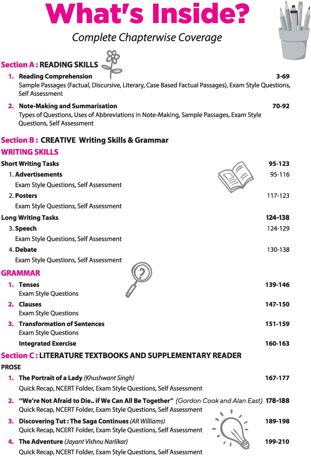 Arihant All in One English Core Class 11 for CBSE 2026-27 - Image 5