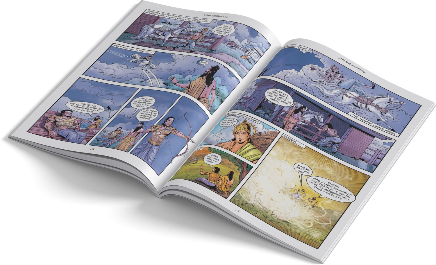 Image of Saptarshi - The Seven Supreme Sages | Mythology Comic | Amar Chitra Katha