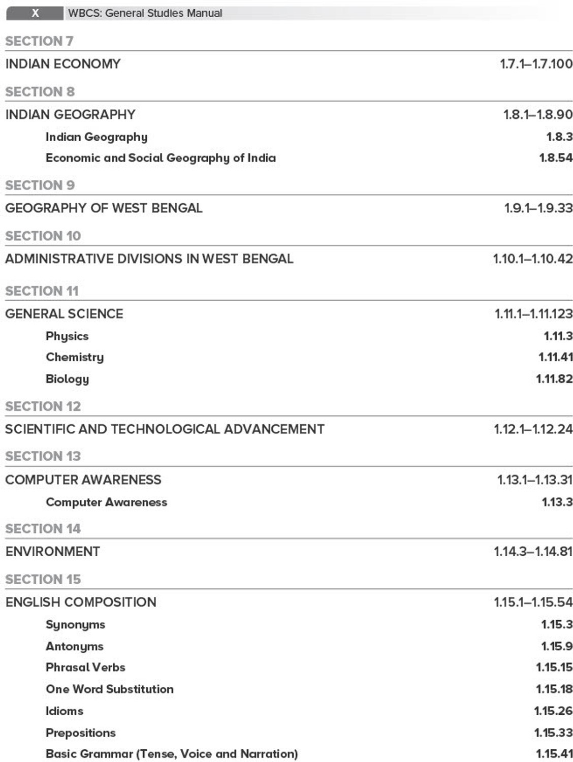 Image of WBCS General Studies Manual (English) 2026 by Nitin Singhania (IAS) | 10th Edition | Solved Previous Years� Questions (2015-2023) | West Bengal Civil Services (Prelims & Mains) | WBPSC