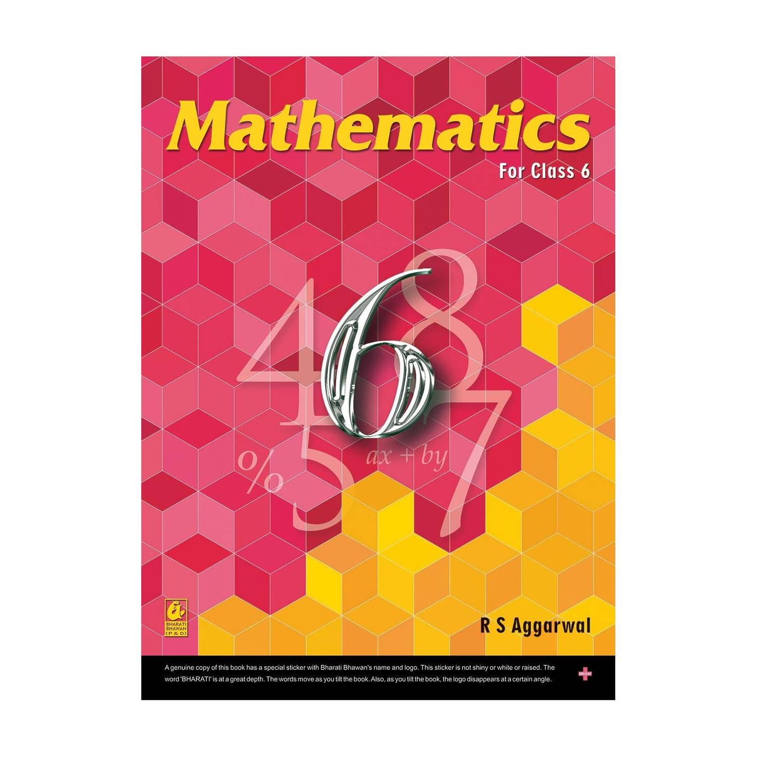 Mathematics for Class 6 - R.S. Aggarwal - CBSE - Examination 2024-25 2023 Edition