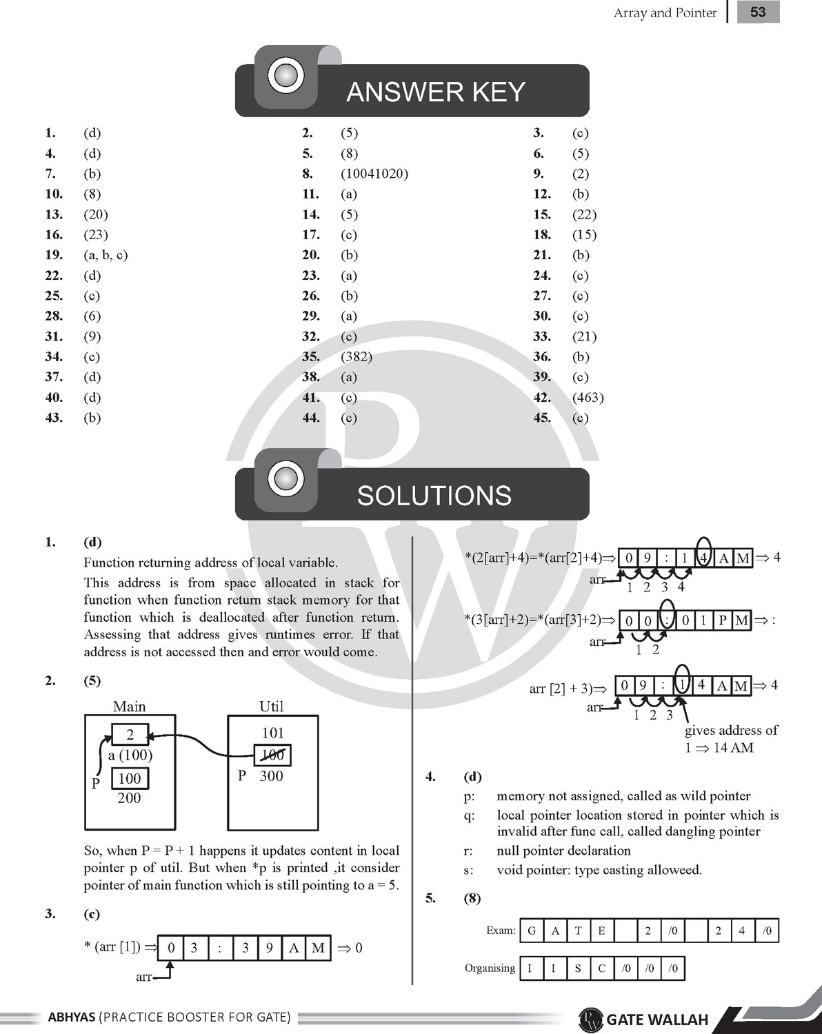 Image of PW GATE Abhyas Practice Booster For CS & IT with Mathematics & General Aptitude-3 Books