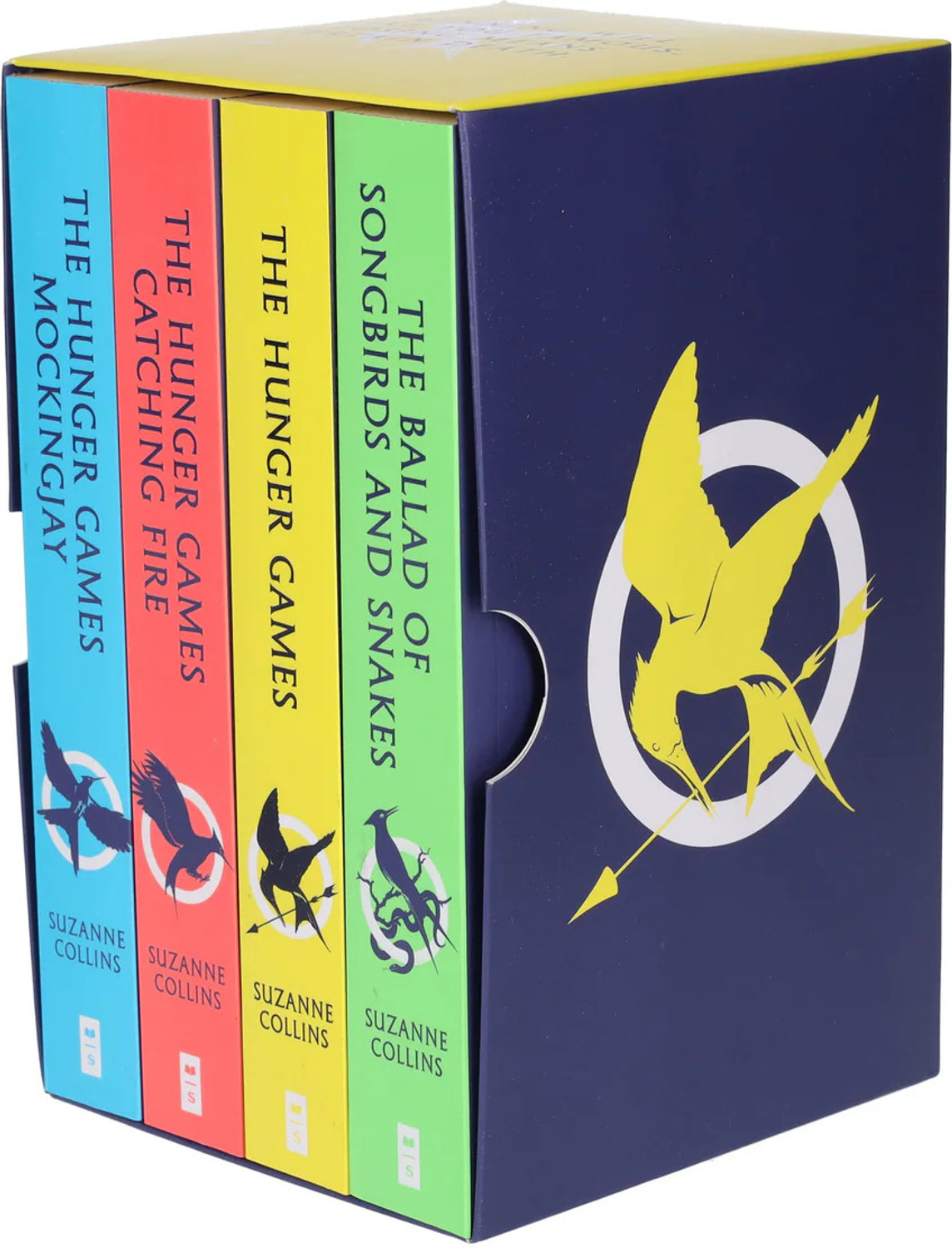 Image of The Hunger Games Collection, The Hunger Games, The Hunger Games Catching Fire, The Hunger Games Mockingjay, The Ballad of Songbirds and Snakes, Suzanne Collins, Paperback, English