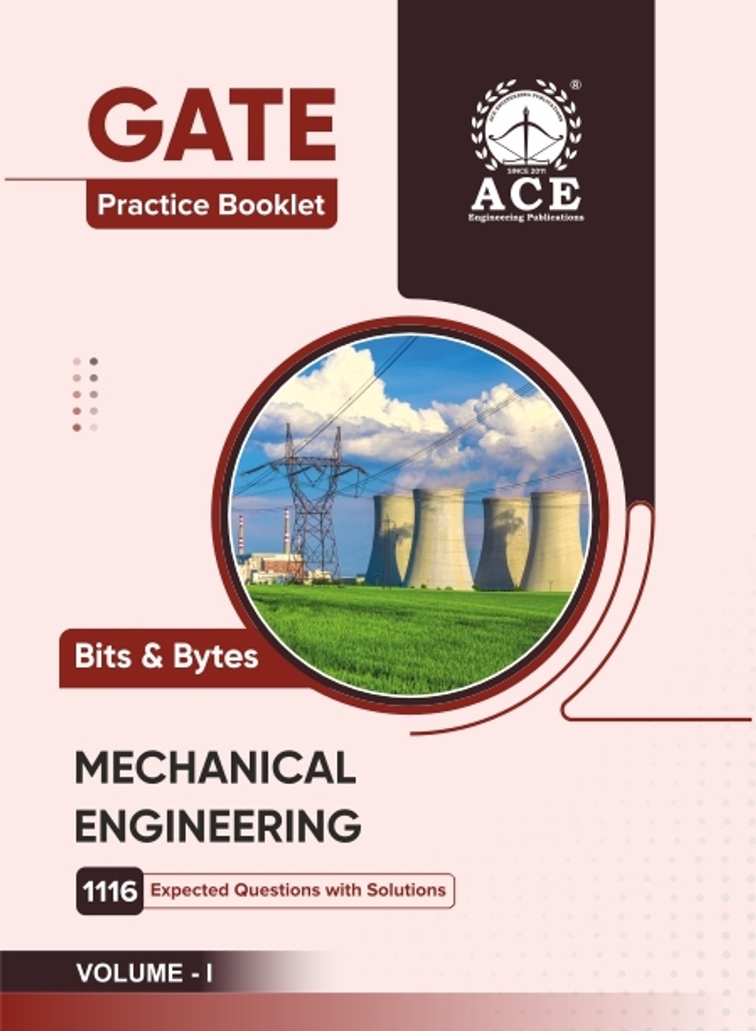 Image of ACE Engineering Publications GATE 2026 Mechanical Engineering Practice Booklet Bits & Bytes Volume 1 with 1116 Expected Questions & Answers (Paperback, By Subject Experts of the ACE Engineering Academy)