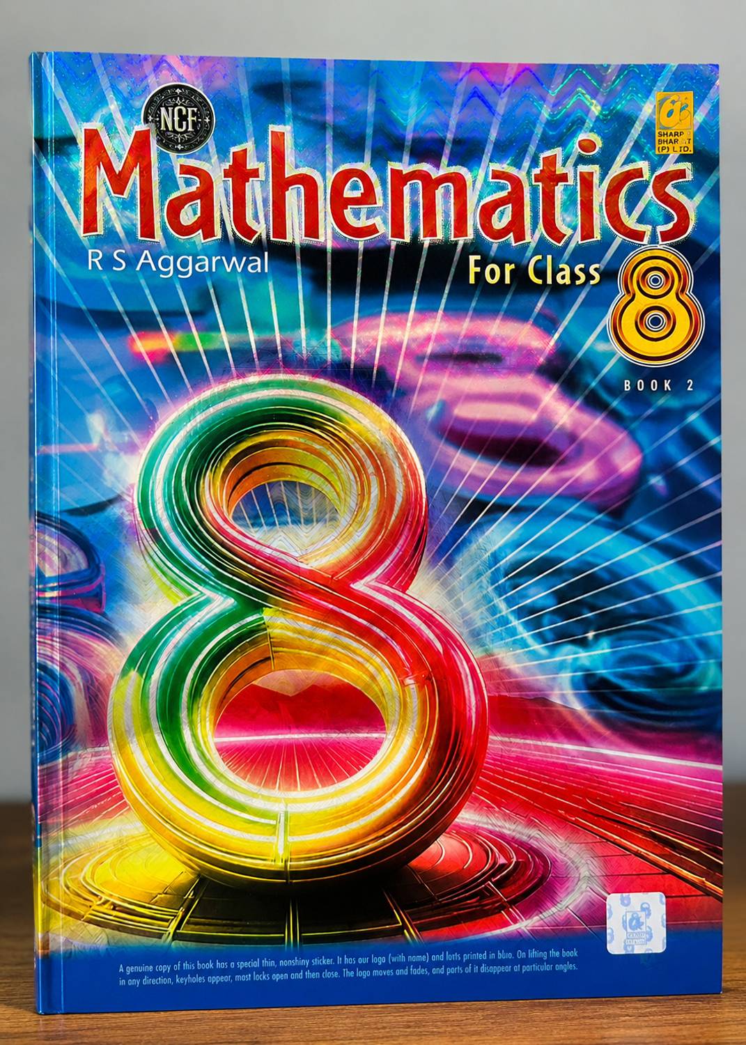 BHARTI Mathematics For Class 8 Book 2 by R S Aggarwal - Image 1