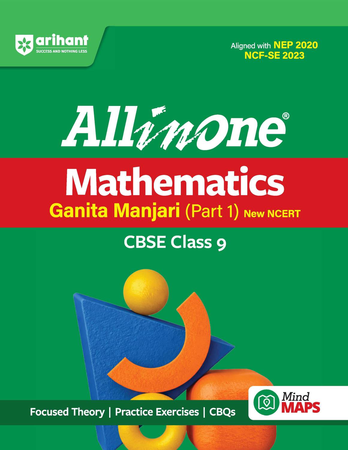 Arihant All in One Mathematics Part-1 Class 9 for CBSE 2026-27 - Image 1
