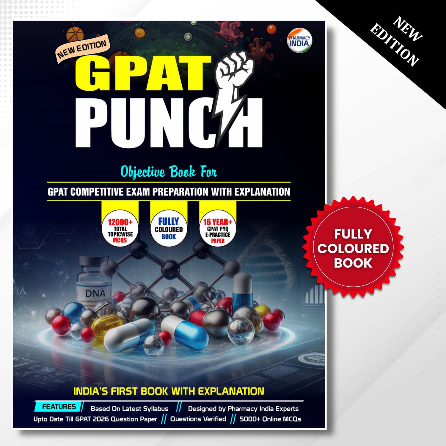 Pharmacy GPAT Punch Objective Book for GPAT Exam - Image 1