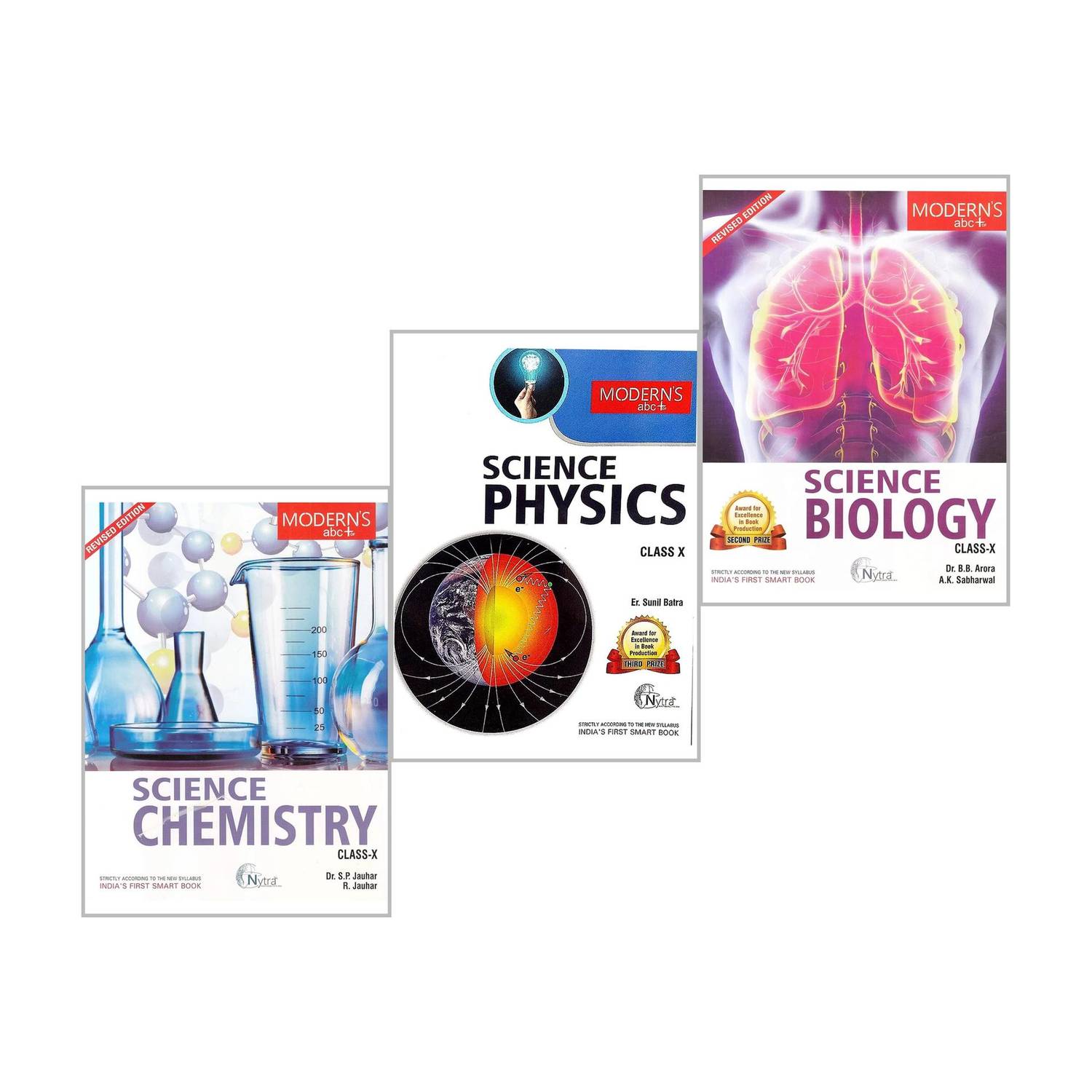 2024 Edition ( moderns abc of class 10 ( science physics+ science biology+ science chemistry)