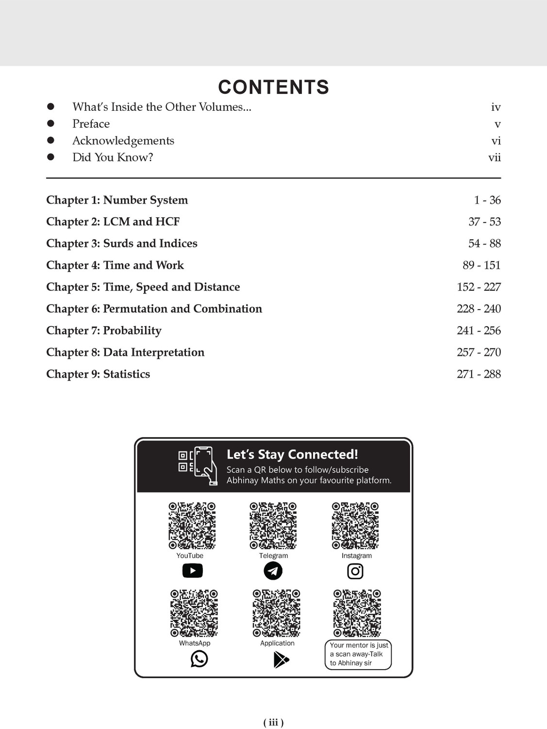 Image of Abhinay Maths Selection Book-Vol. 3 & Vol. 4 (Set of 2 Books) Bilingual Workbook for SSC & All Govt Exam | Concept Based Questions with Video Solutions (For Exam)