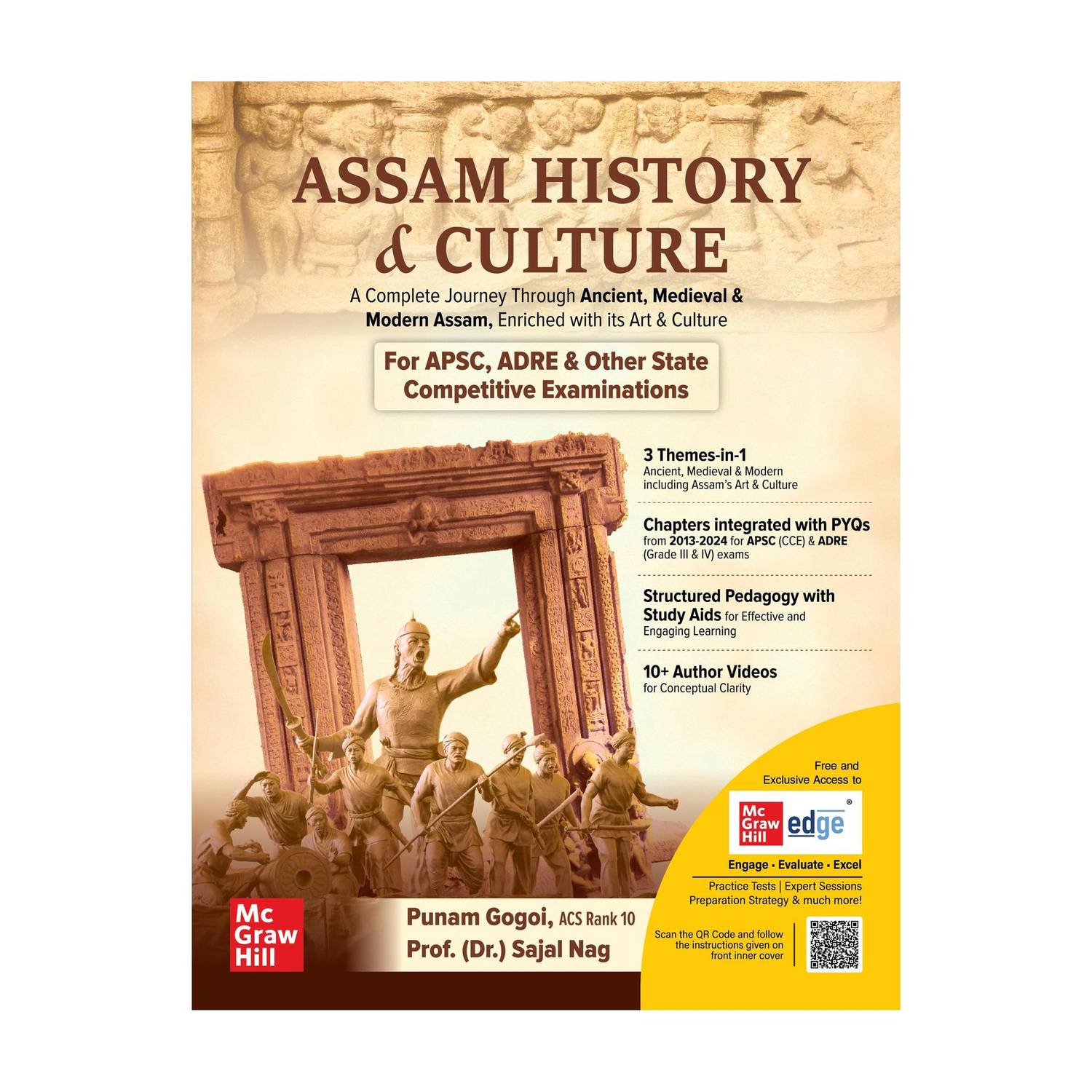 Assam History & Culture for APSC & ADRE 2026 | 3-in-1 Ancient, Medieval & Modern Assam | Chapter-wise Previous Year Questions (APSC Prelims & Mains) & ADRE | 10+ Author Videos | Exam-focused elements