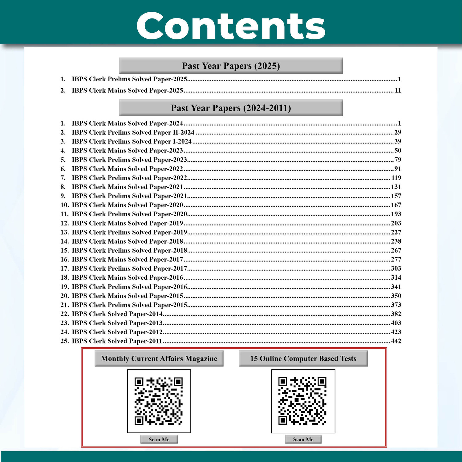 Image of PW IBPS Clerk 27 Year-wise Prelims & Mains Previous Year Solved Papers Till Nov 2025 For Exam 2026-27