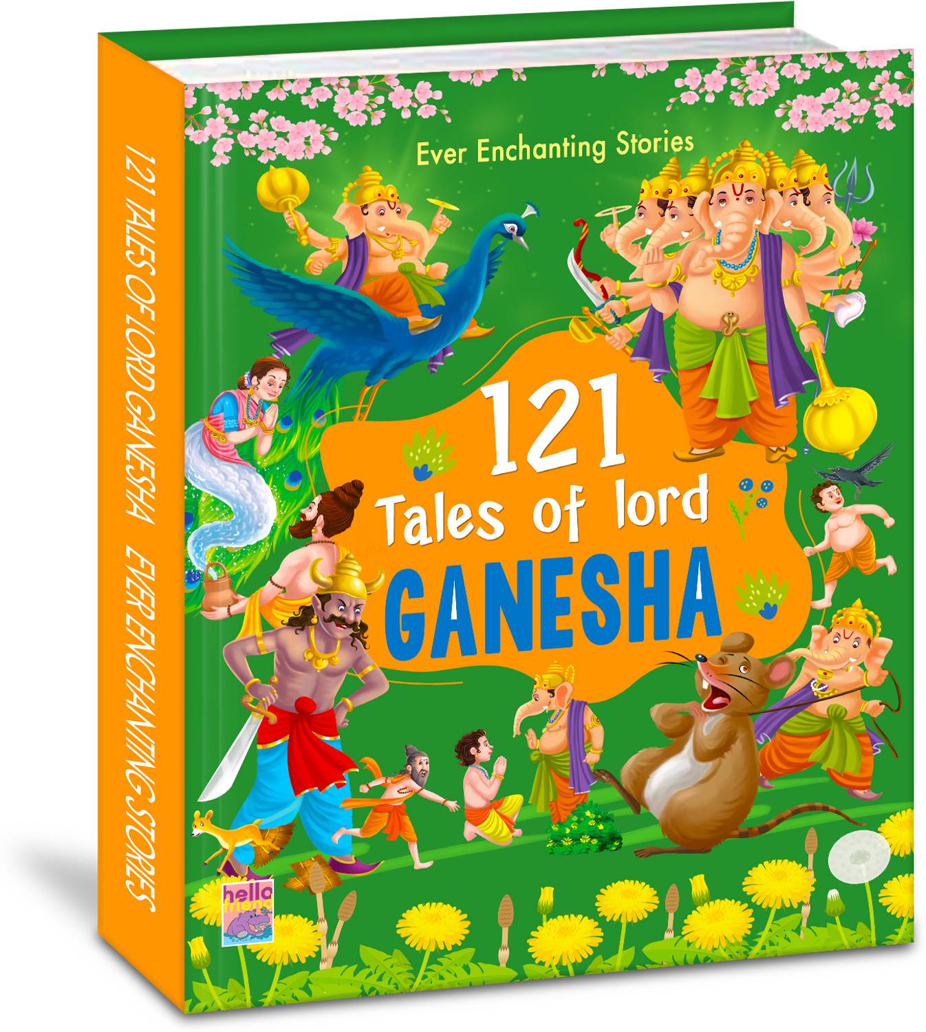 121 TALES OF LORD GANESHA BOOK 64PP (Edition01)  - Illustrated Story Books for Kids and Childrens - Bedtime Regional Short Stories with Colourful Pictures in English - Ages 3+ Years