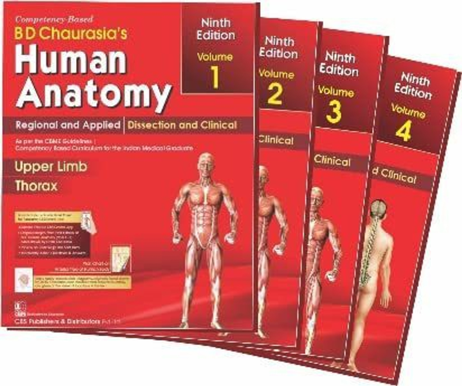 Image of B.D. Chaurasia's Human Anatomy