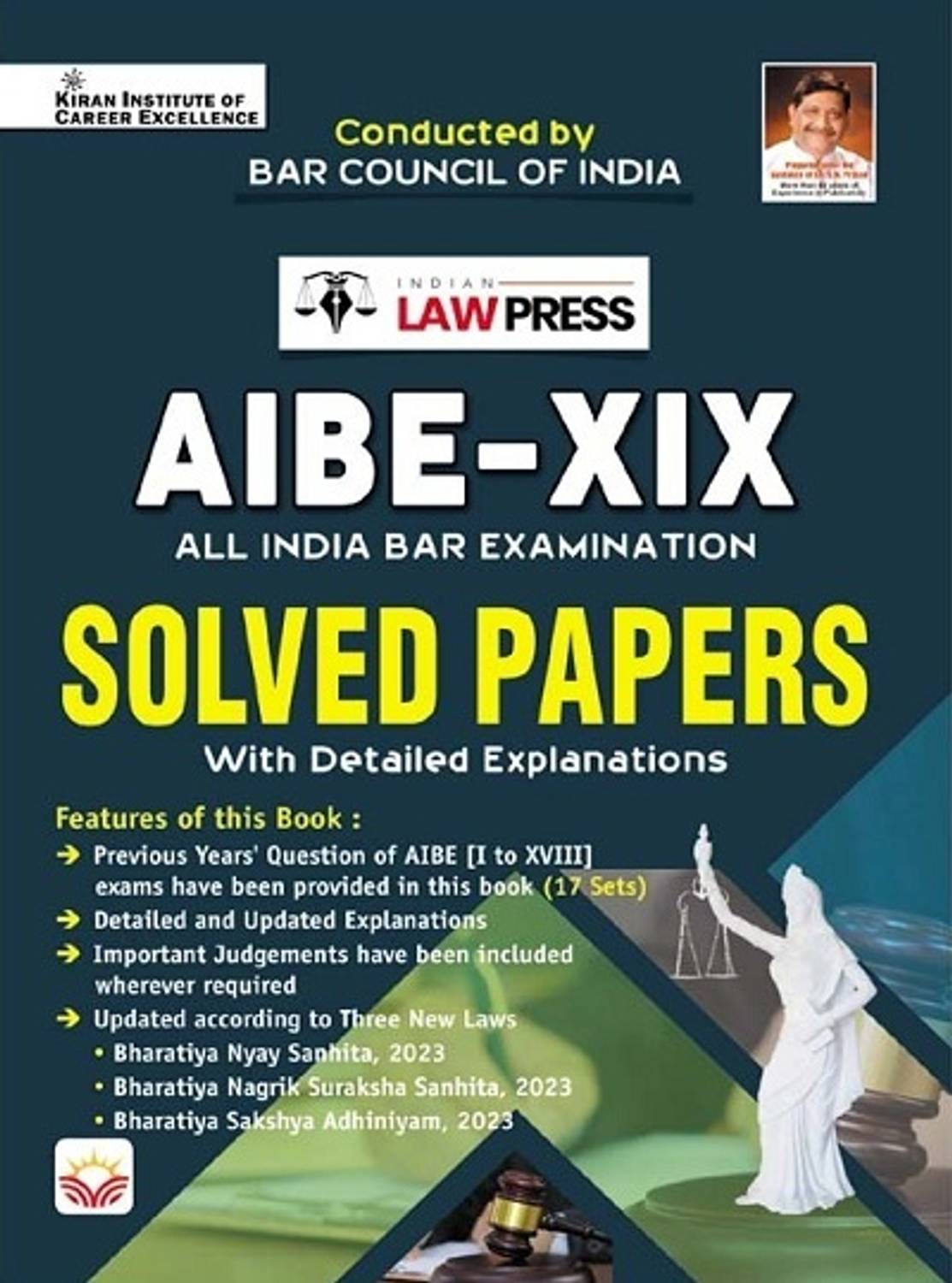 AIBE XIX (All India Bar Examination) Solved Papers (English Medium) (5167)