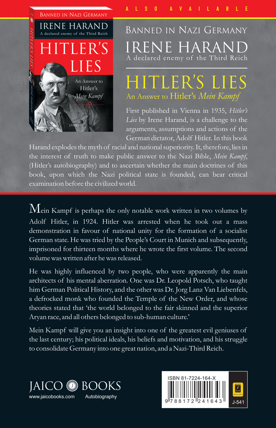 Image of MEIN KAMPF (English, Paperback, ADOLF HITLER)