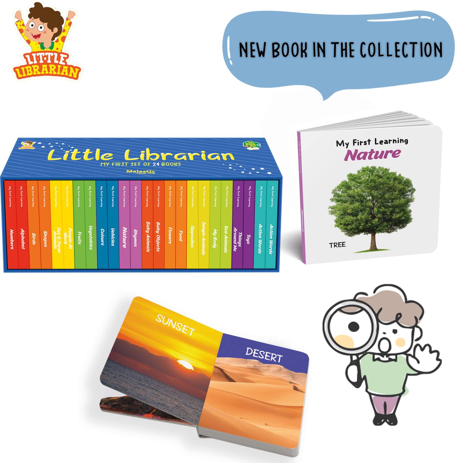 My First Learning Library 24 board book set- First Learning