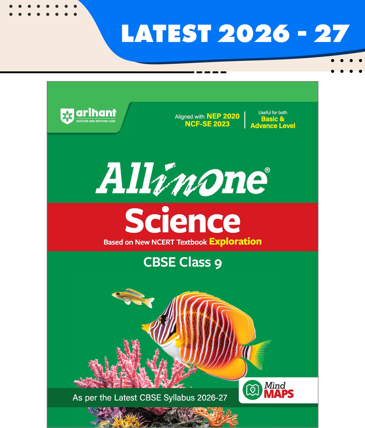 Image of Arihant All in One Science (Exploration) Class 9 for CBSE Exam 2026-27
