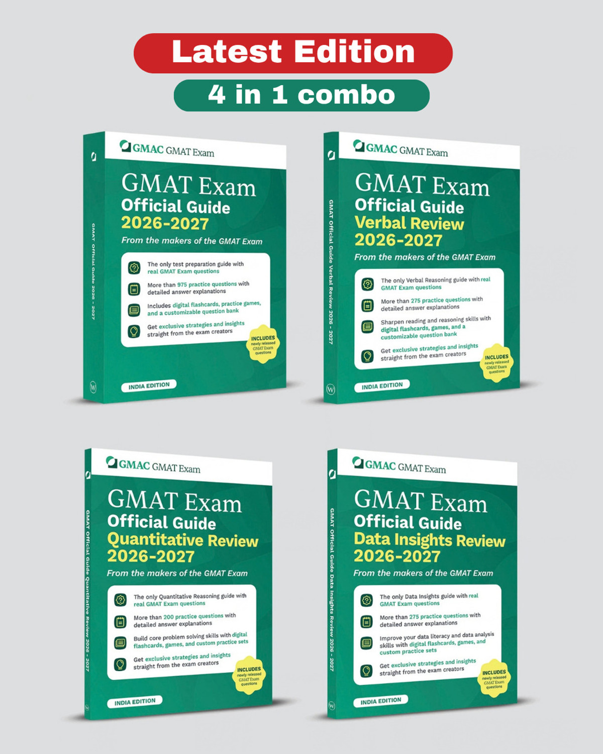 Image of GMAT Official Guide 2026-2027 Bundle