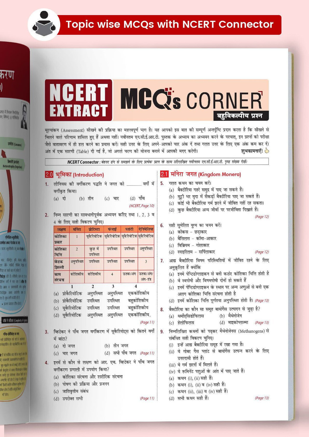 Image of MTG Objective NCERT at your FINGERTIPS Biology (Hindi Medium) For 2025-2026 Exam - NEET Trend Indicator, HOTS MCQs & Notes with HD Pages | NEET Books (Based on NCERT Pattern)