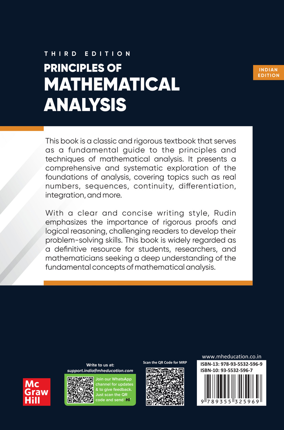 Image of Principles of Mathematical Analysis