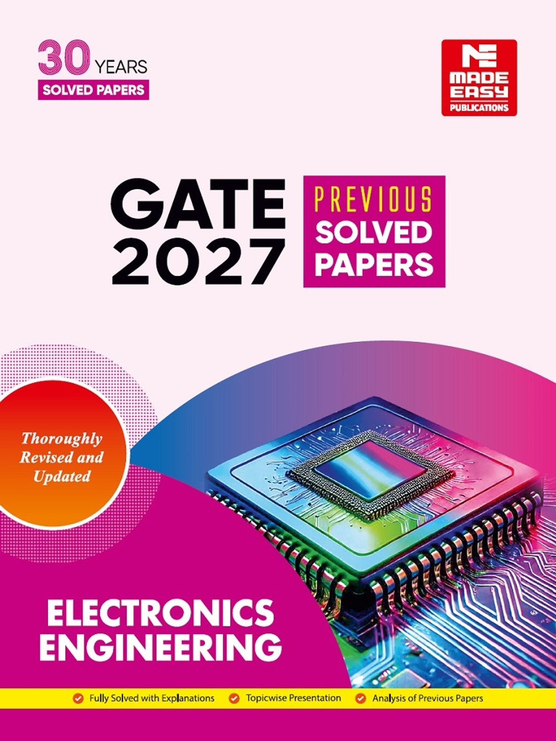 Image of GATE-2027: Electronics Engineering Previous Year Solved Papers