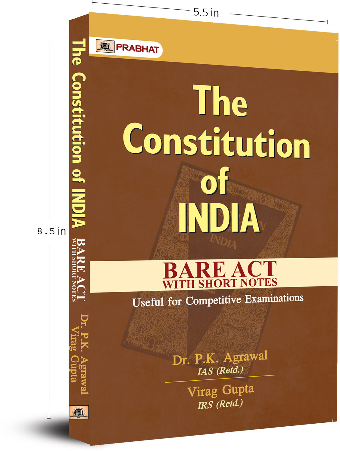 Image of The Constitution of India Bare Act with Short Notes-Useful for Competitive Examinations - Bare Act (2023 Edition)