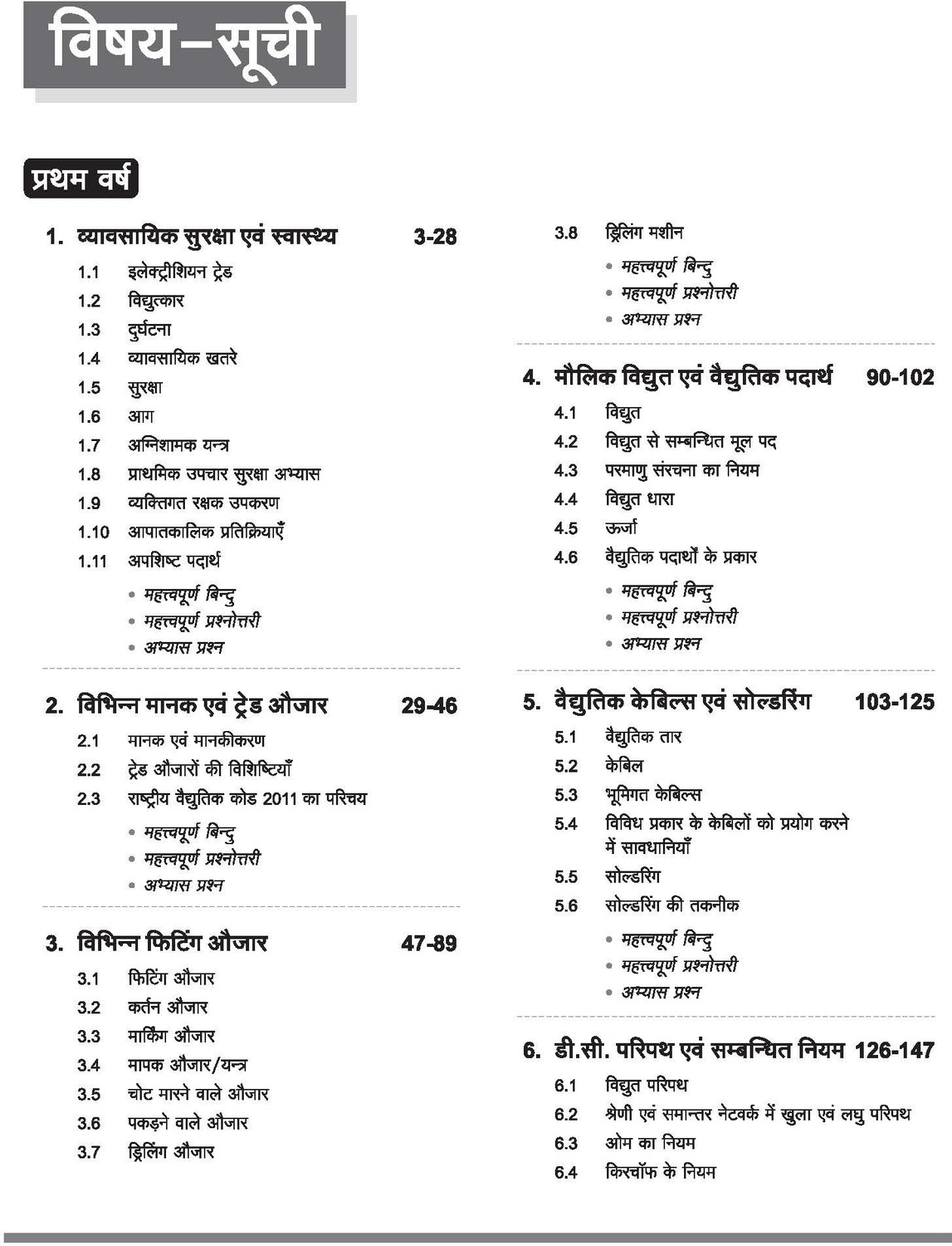 Image of Arihant NSQF (Level 4) Electrician Theory | 1st & 2nd Year ITI Students | Bharat Skills CBT & NIMI Pattern Based | Completely Revised Syllabus Edition | Step-by-Step Theory with Diagrams | Hindi Medium