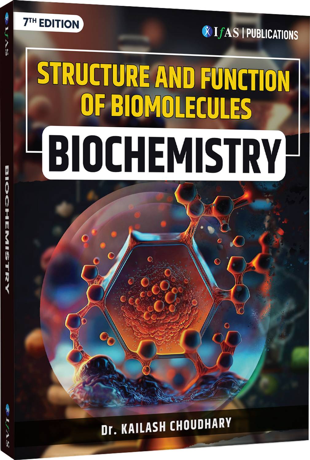Biochemistry book - Structure & Function of Biomolecules | Biochemistry Reference Textbook | Best Seller Biochemistry Theory Notes for BSc, MSc, MBBS, CSIR NET, IIT JAM, CUET PG, GATE SET & Other Competitive Exams in India | Two Brothers Publications