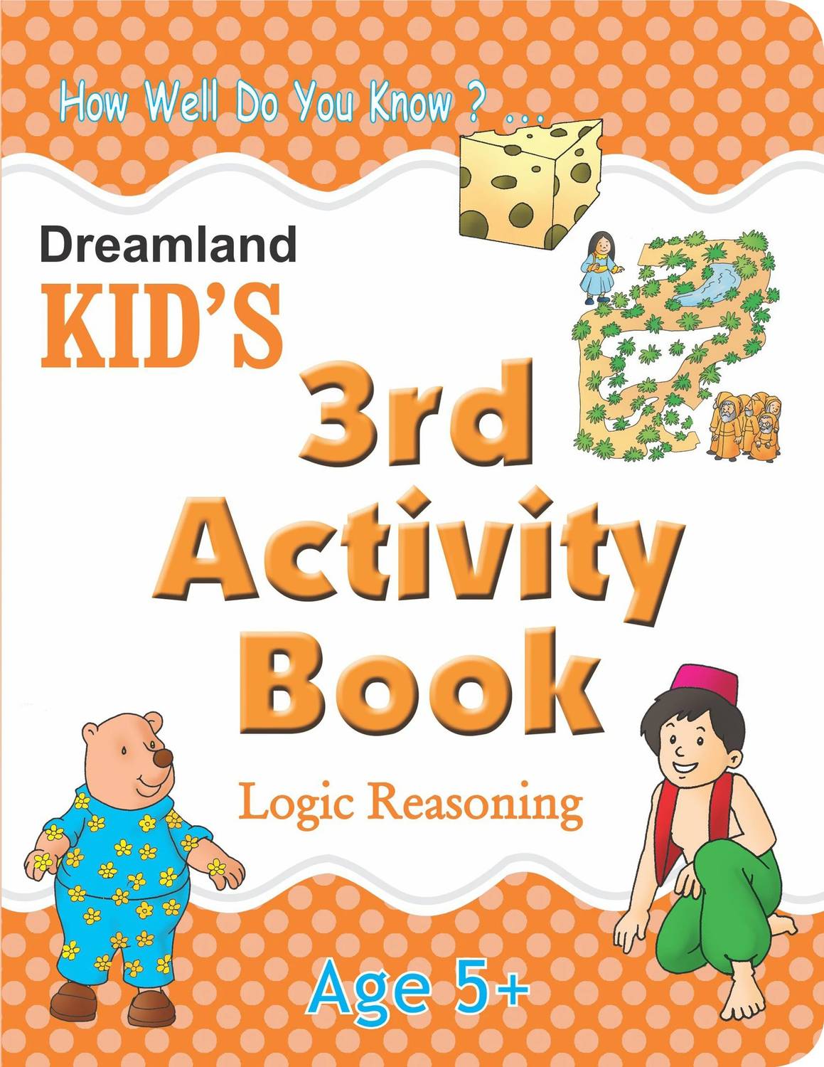 3rd Activity Book - Kid's Activity Books | More than 50 educational activities with 64 Pages