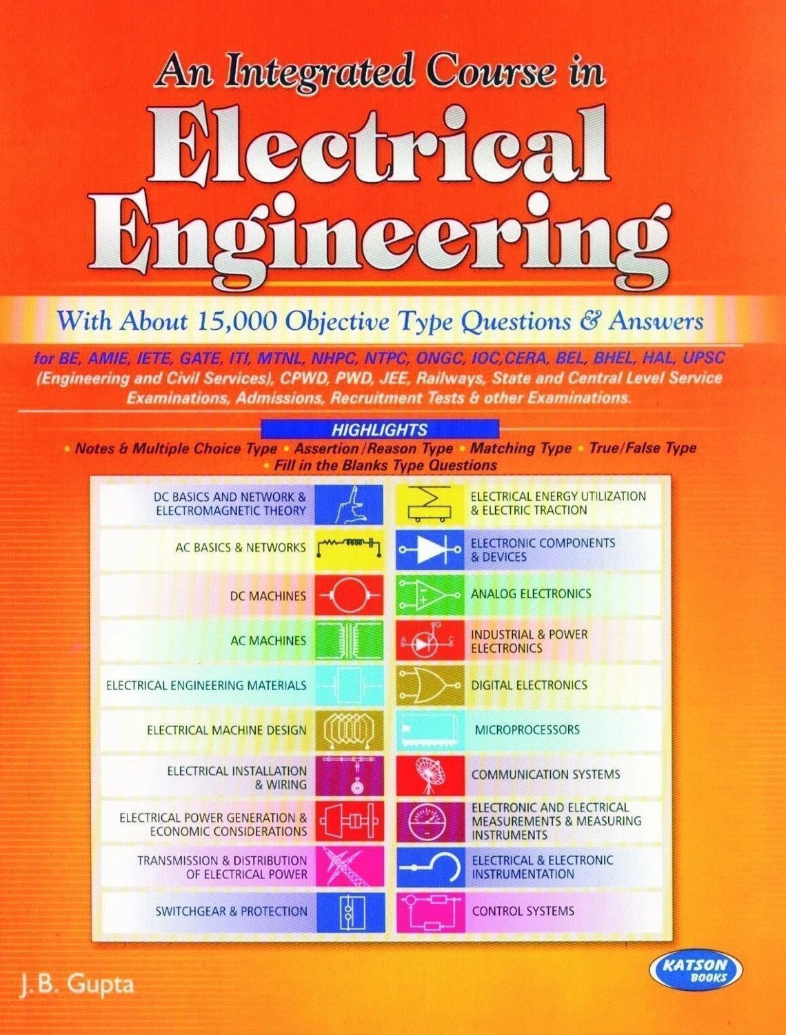 Image of Integrated Course in Electrical Engineering - JB GUPTA 9th Edition