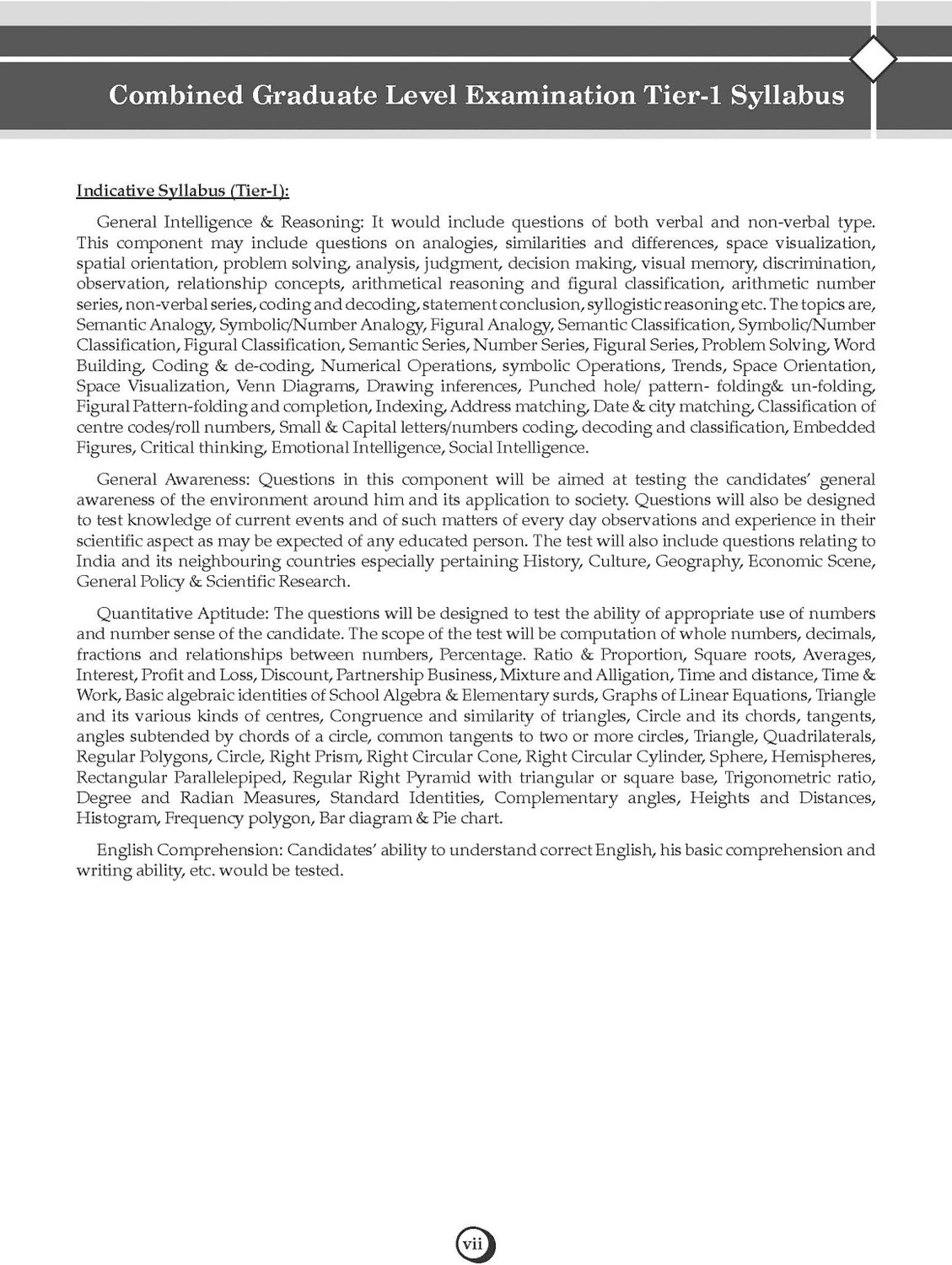 Image of SSC Staff Selection Commission CGL Combined Graduate Level Tier-1 29 Previous Solved Papers Year-wise (2016 to 2025) For Exam 2026