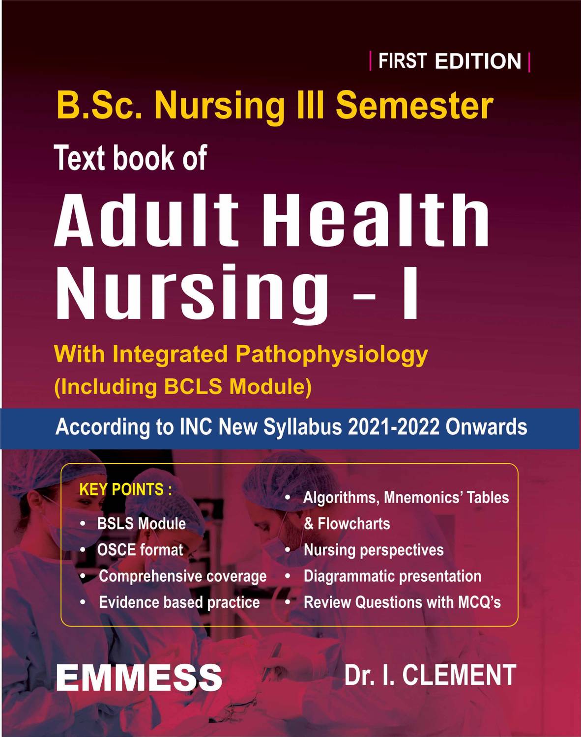 B.Sc. Nursing 3rd Semesters Text book of Adult Health Nursing ? 1