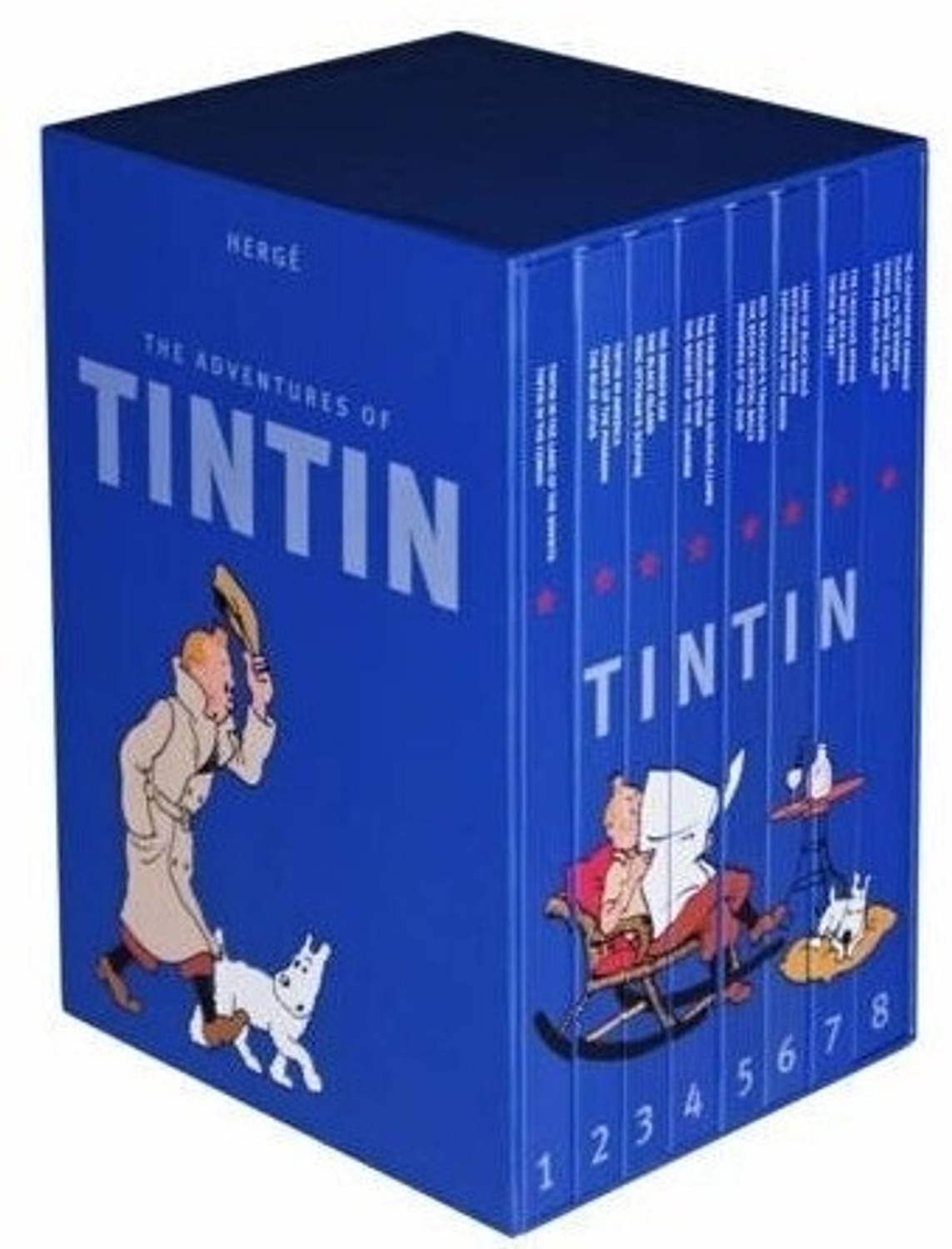 TINTIN THE TINTIN COLLECTION 全8巻セット洋書 The Tintin Collection: Buy The Tintin Collection by Herge at Low