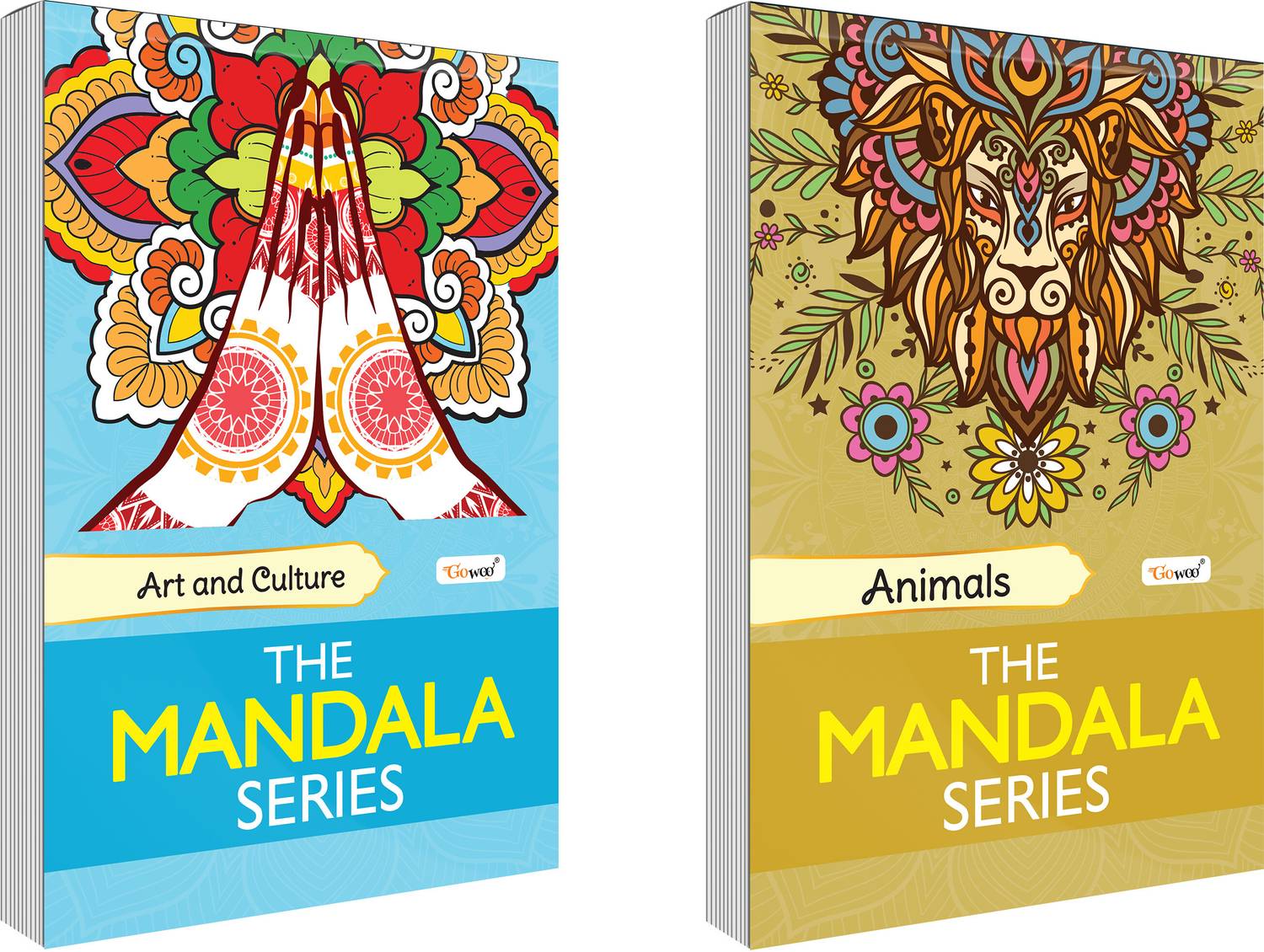 Animals and Art & Culture - The Mandala Series :- Adult colouring book gift for adults, Ideal for Stress Relieving, Relaxing & Meditation