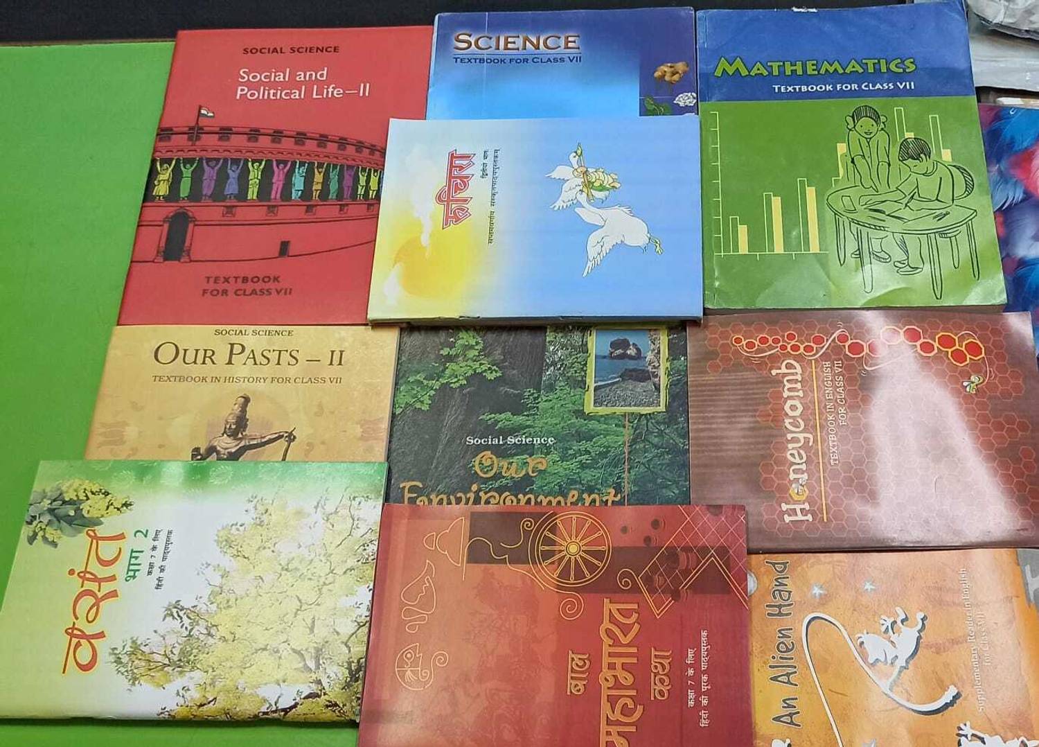 7th ncert set 10 books