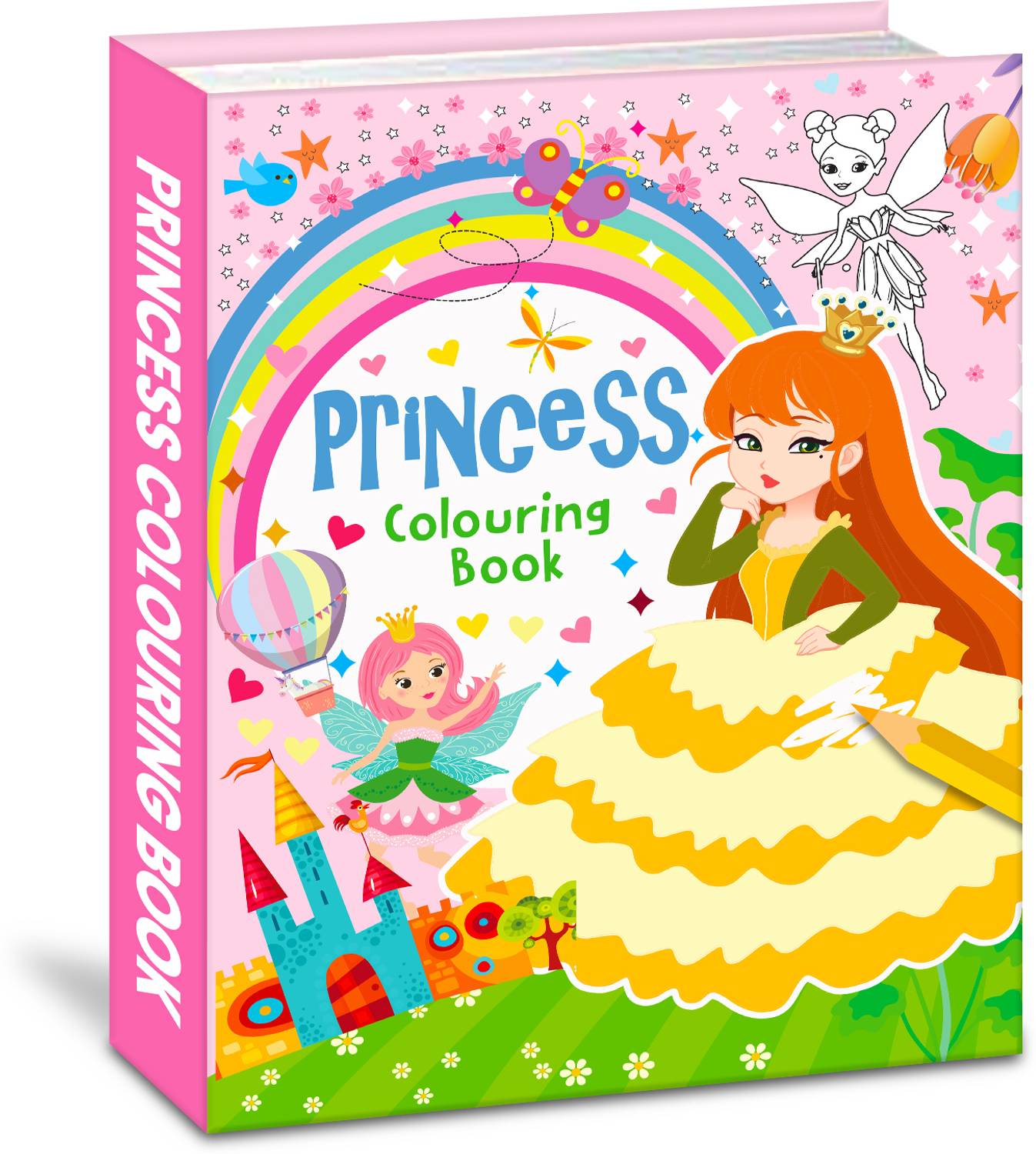 Princess Colouring Book 64pp - 1 (Edition01): Buy Princess