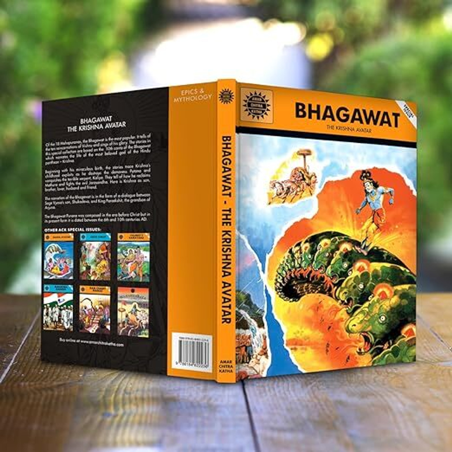 Image of Bhagwat - Krishna Avatar | Krishna Stories Comic | Amar Chitra Katha
