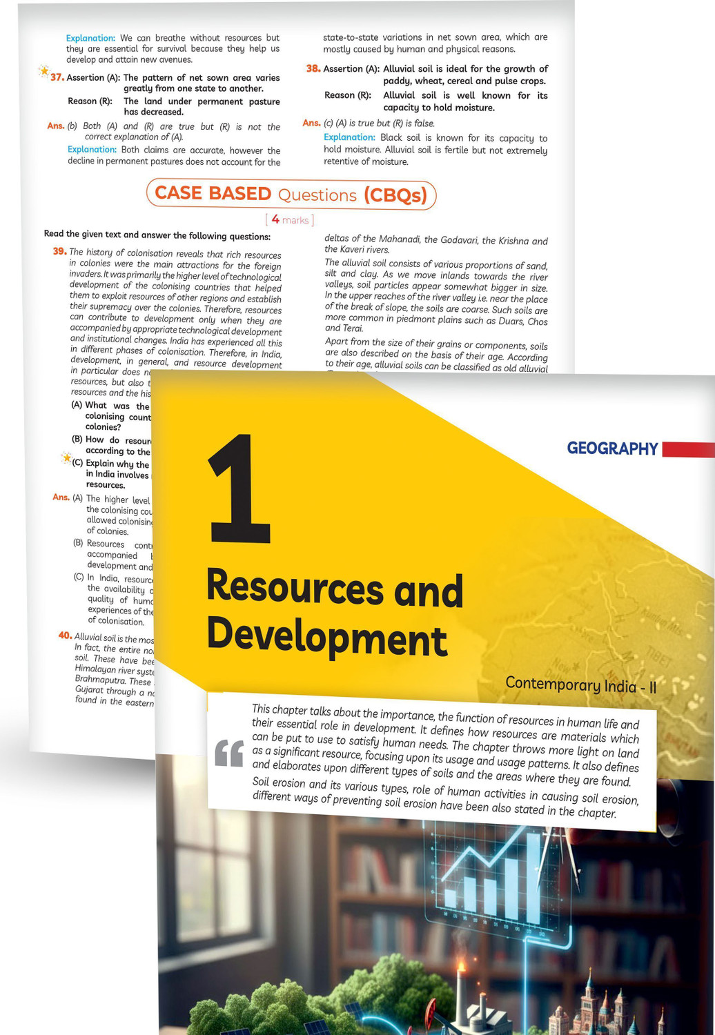 Image of Educart CBSE Class 10 Social Science (SST) Question Bank 2026-27 | Chapterwise, Case-Based & Competency-Based Qs | Unit Test Worksheets, Notes & Visuals | NCERT Based CBSE 2027 - Class 10 Question Bank 2027