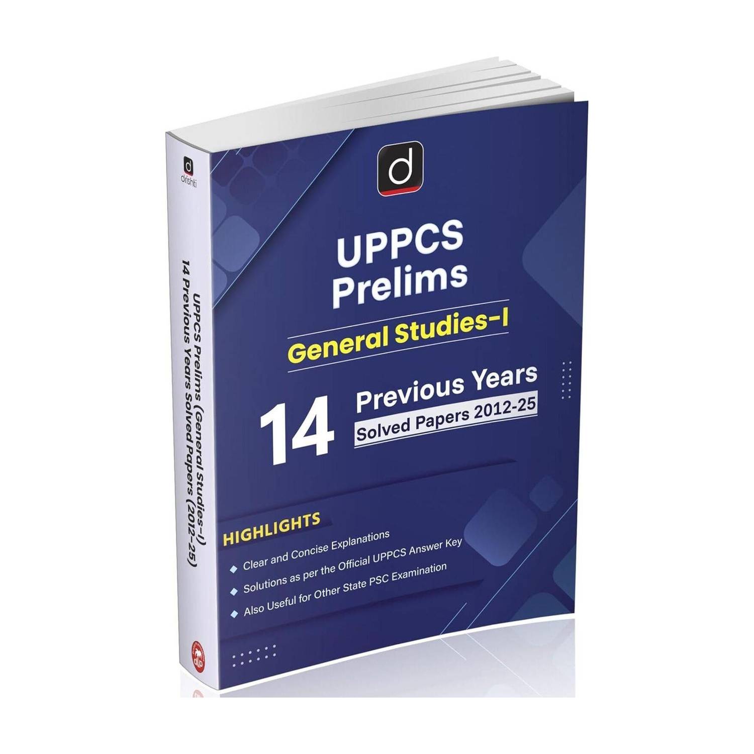 DRISHTI IAS UPPCS Prelims General Studies-I 14 Years Solved Papers - Image 1