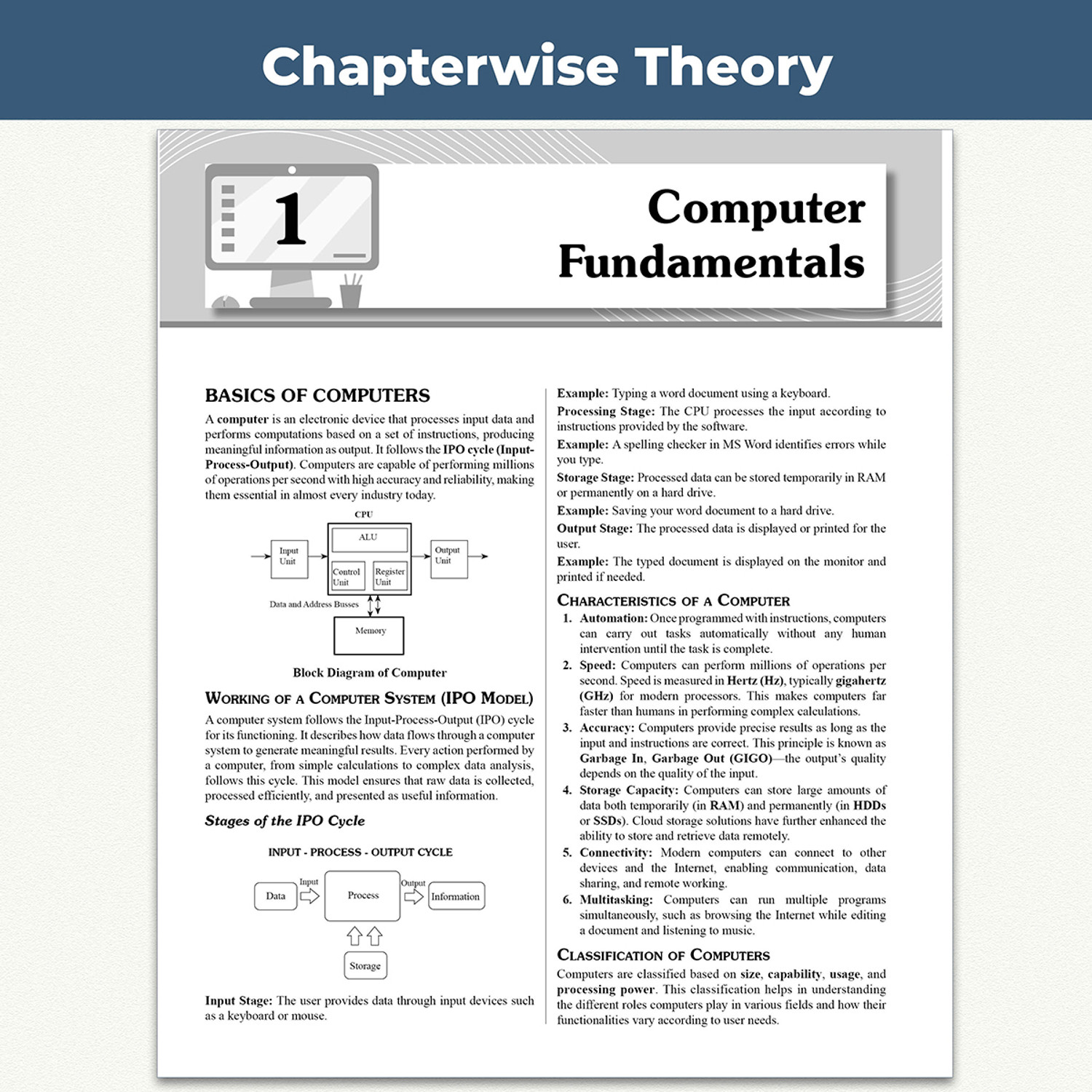 Image of PW Computer Awareness Book 2026 By Bhagyshree Mam For Competitive Exams