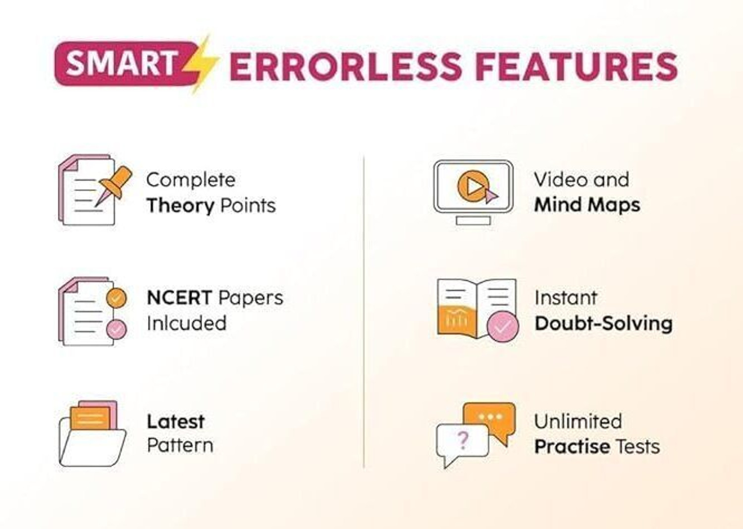 Image of Smart Errorless Mathematics Class 11 & 12 for IIT JEE Main (2026) | NCERT Based | 8000+ New Pattern Questions | Revised Syllabus | NTA & JAB Pattern |47 Previous Years Questions - Universal Books