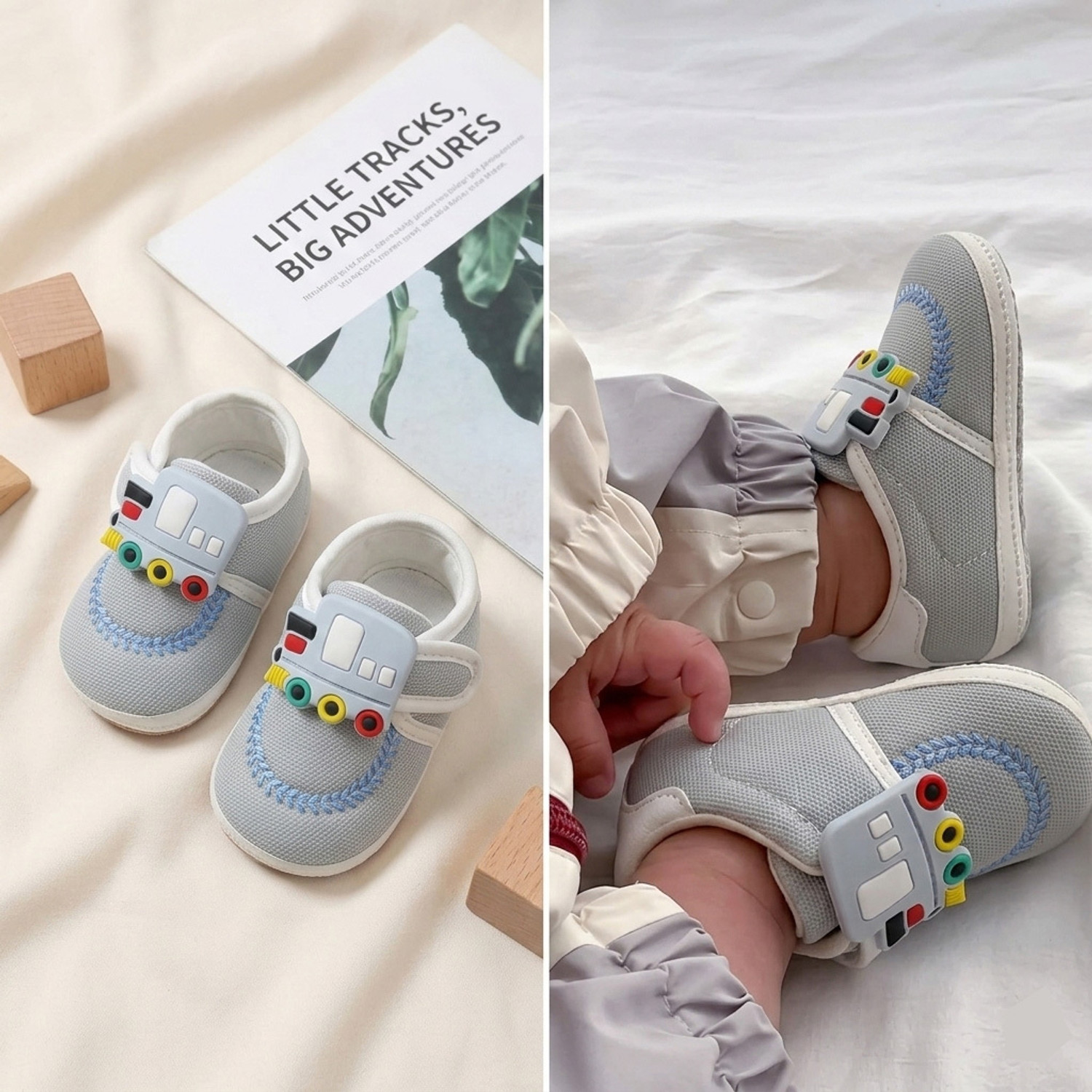 Image of EUODOO Baby Shoes Fashion Toddler Shoes | Sandals Soft Soled Toddler | Bootie for Baby Booties