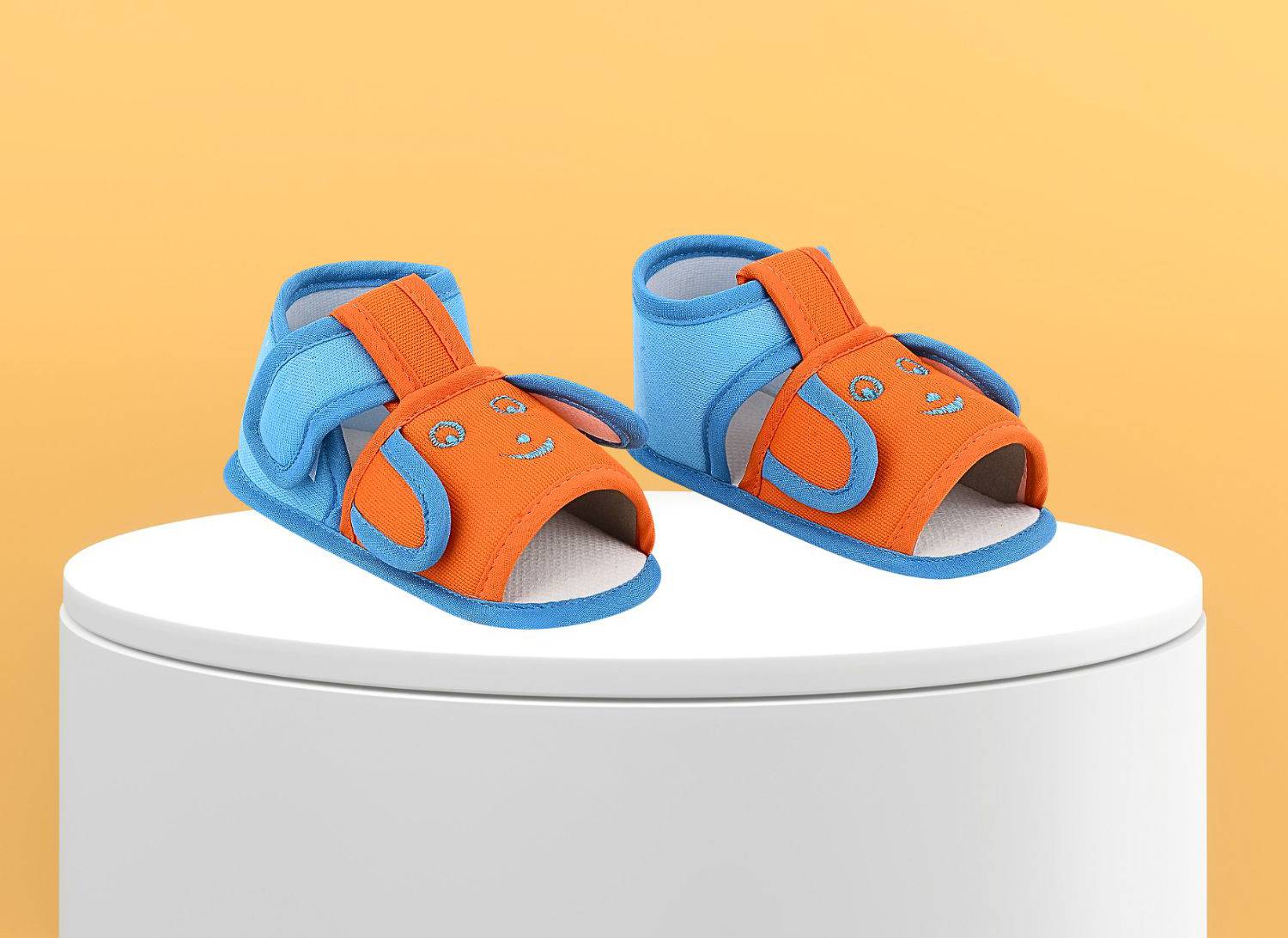 Billion 0-9 Months New Born Baby's First Walking Soft Fabric Booties