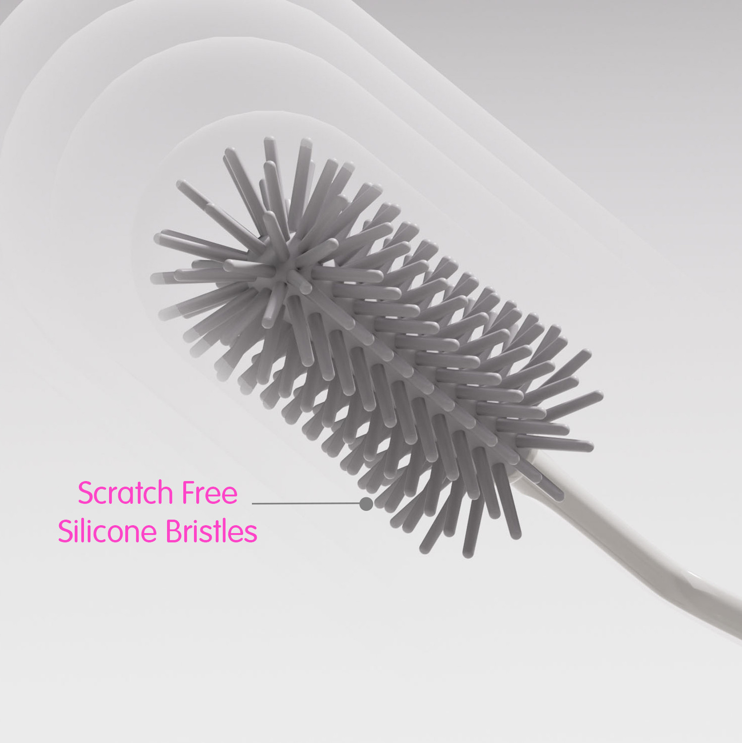 Image of lilbee Baby Bottle Cleaning Brush Set