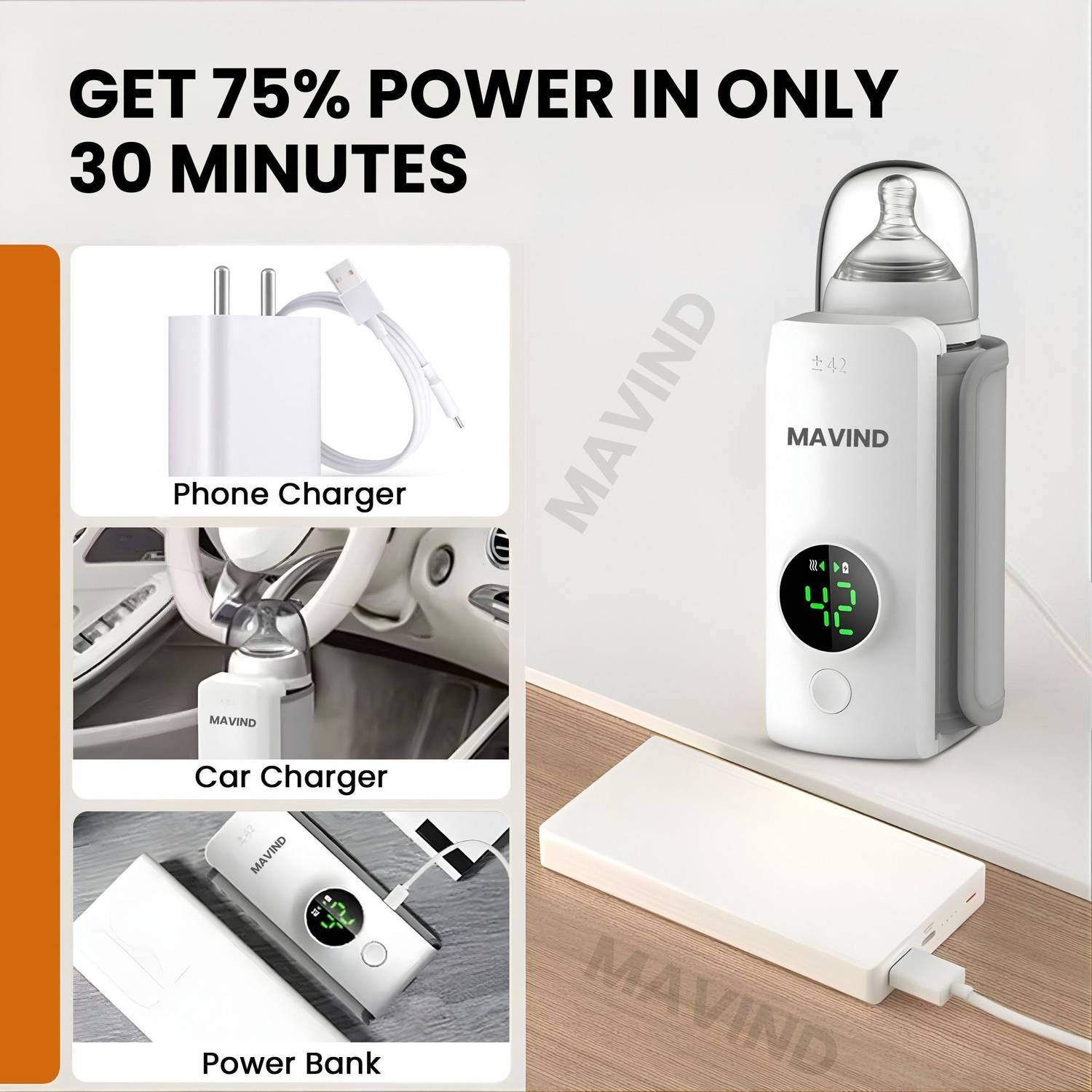 mavind Portable Warmer Bottle - Image 5